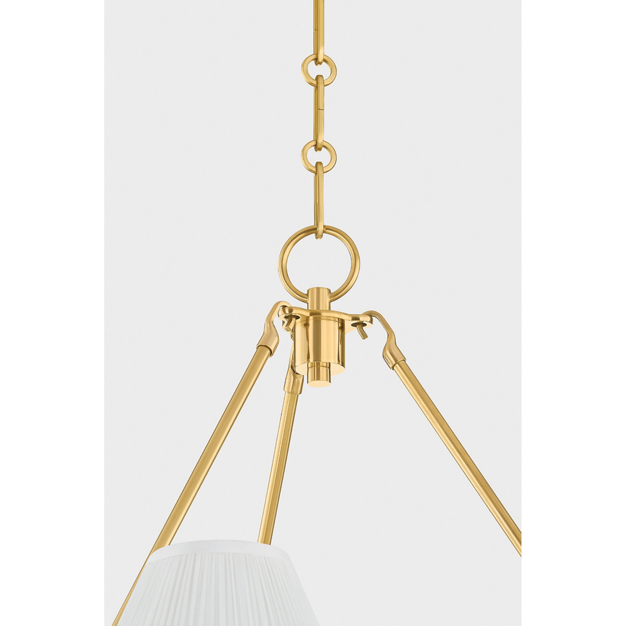Howard 15-Light Chandelier in Aged Brass by Mark D. Sikes 50W x 35.75H (MDS1802-AGB)