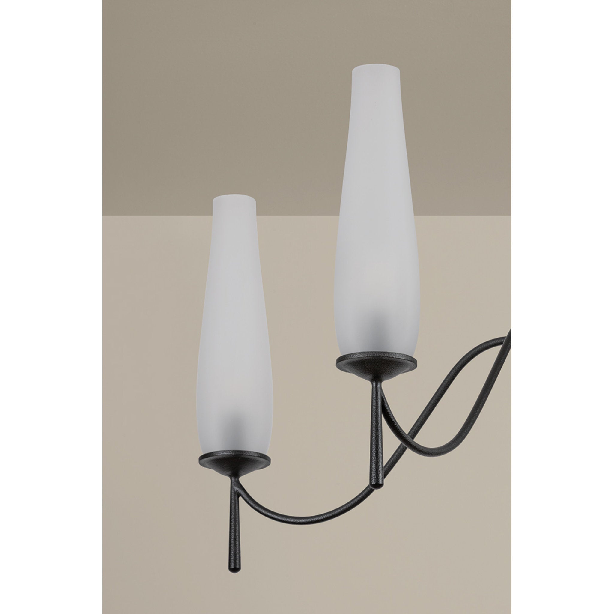 Legacy 5-Light Chandelier in Forged Iron by Lauren Liess 36W x 22H