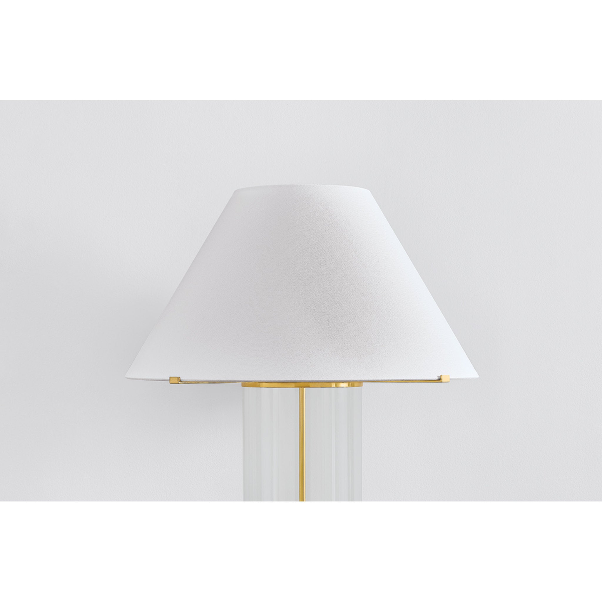 Inglewood 1-Light Table Lamp in Aged Brass by Mark D. Sikes 23.5W x 30H