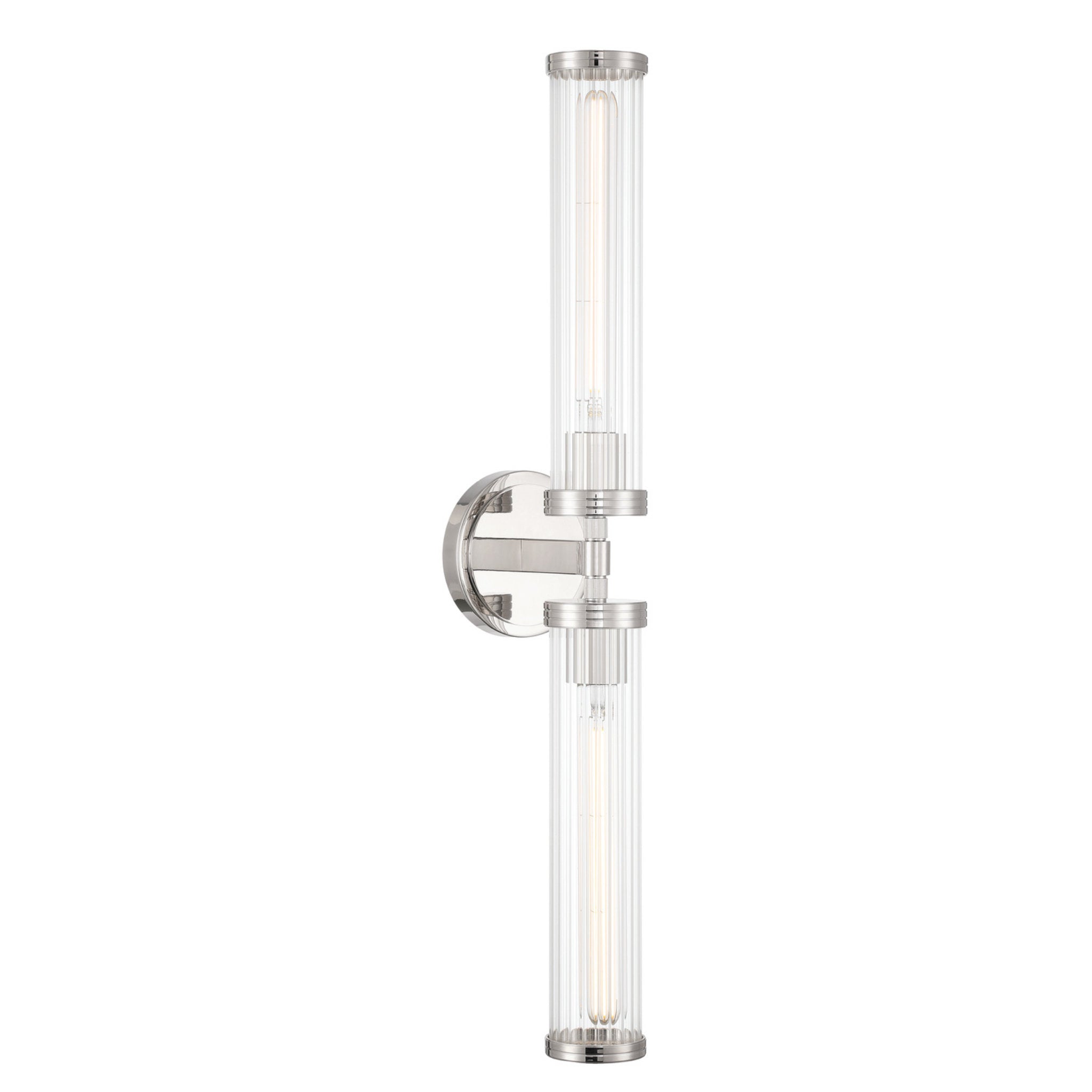 Jarvis 29'' LED Polished Nickel Sconce Silver 29"W x 5"H x 5.75"D