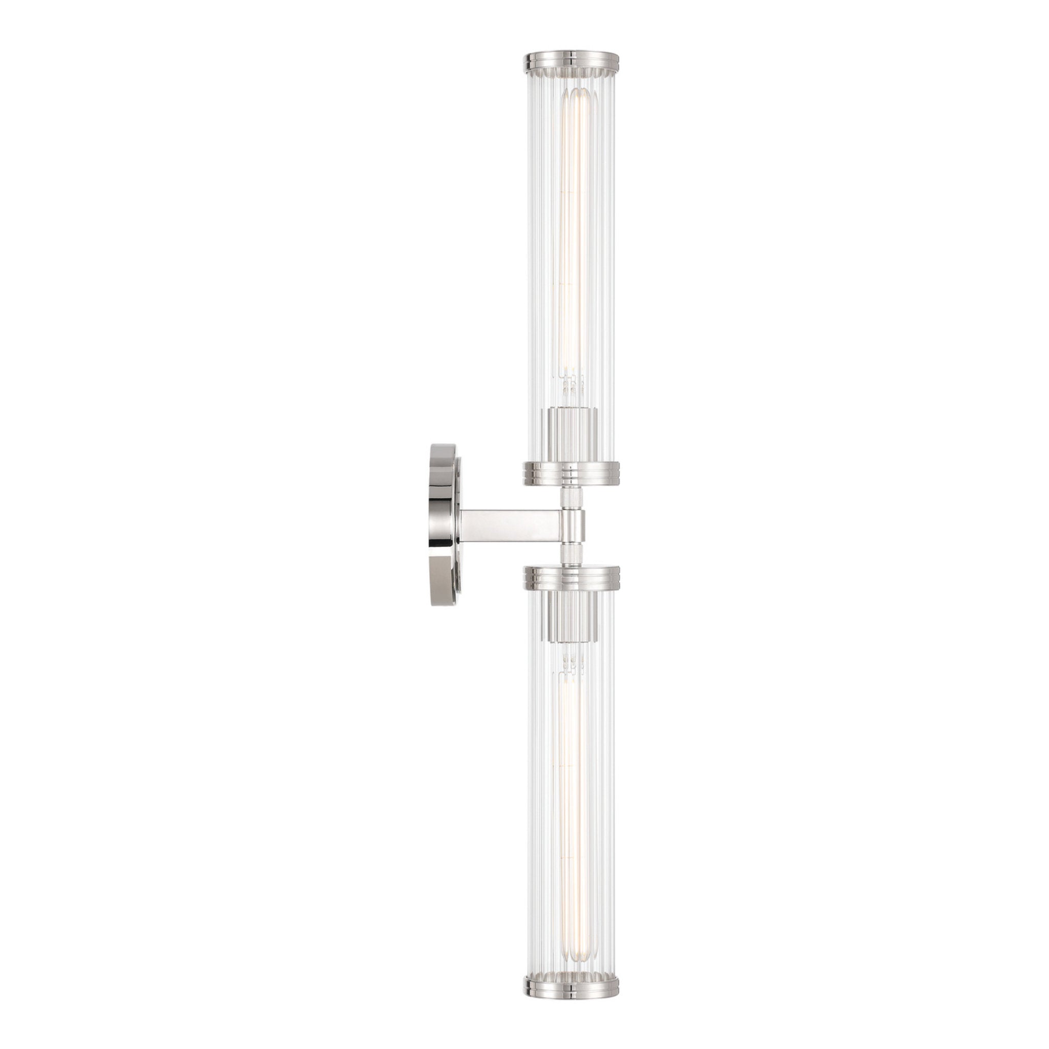 Jarvis 29'' LED Polished Nickel Sconce Silver 29"W x 5"H x 5.75"D