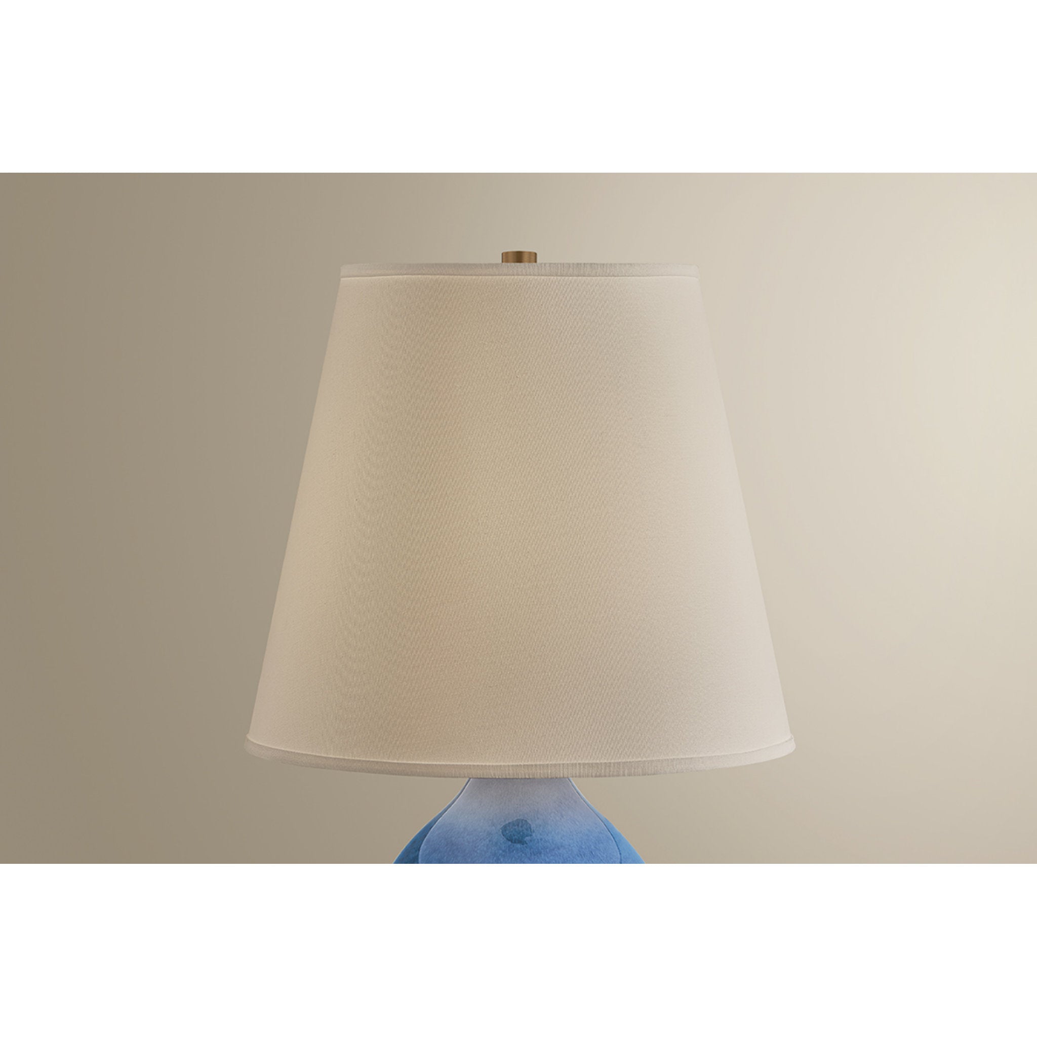 Jarvis 1-Light Table Lamp in Patina Brass 16W x 24H