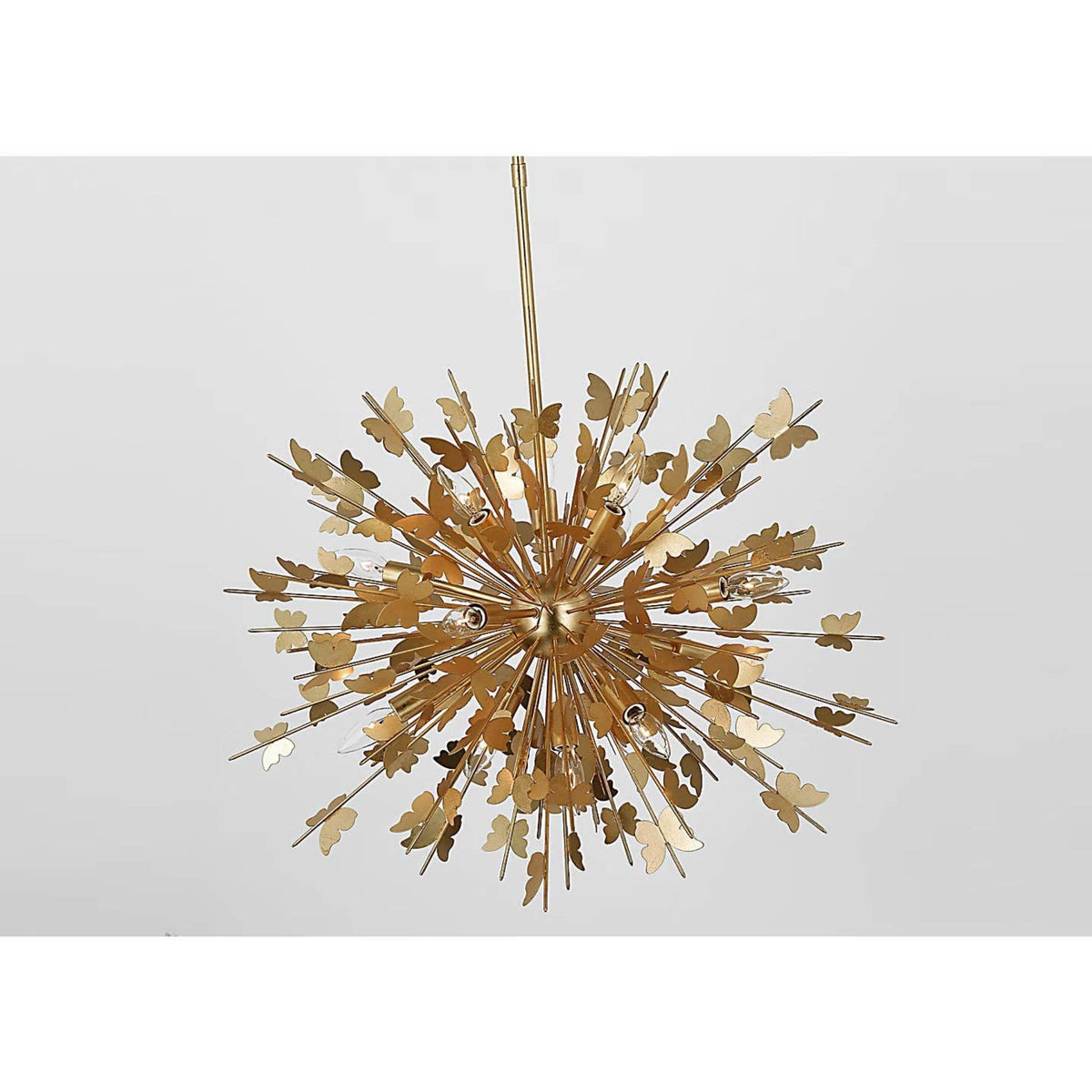 Julie Neill Farfalle Medium Chandelier in Gild W30"