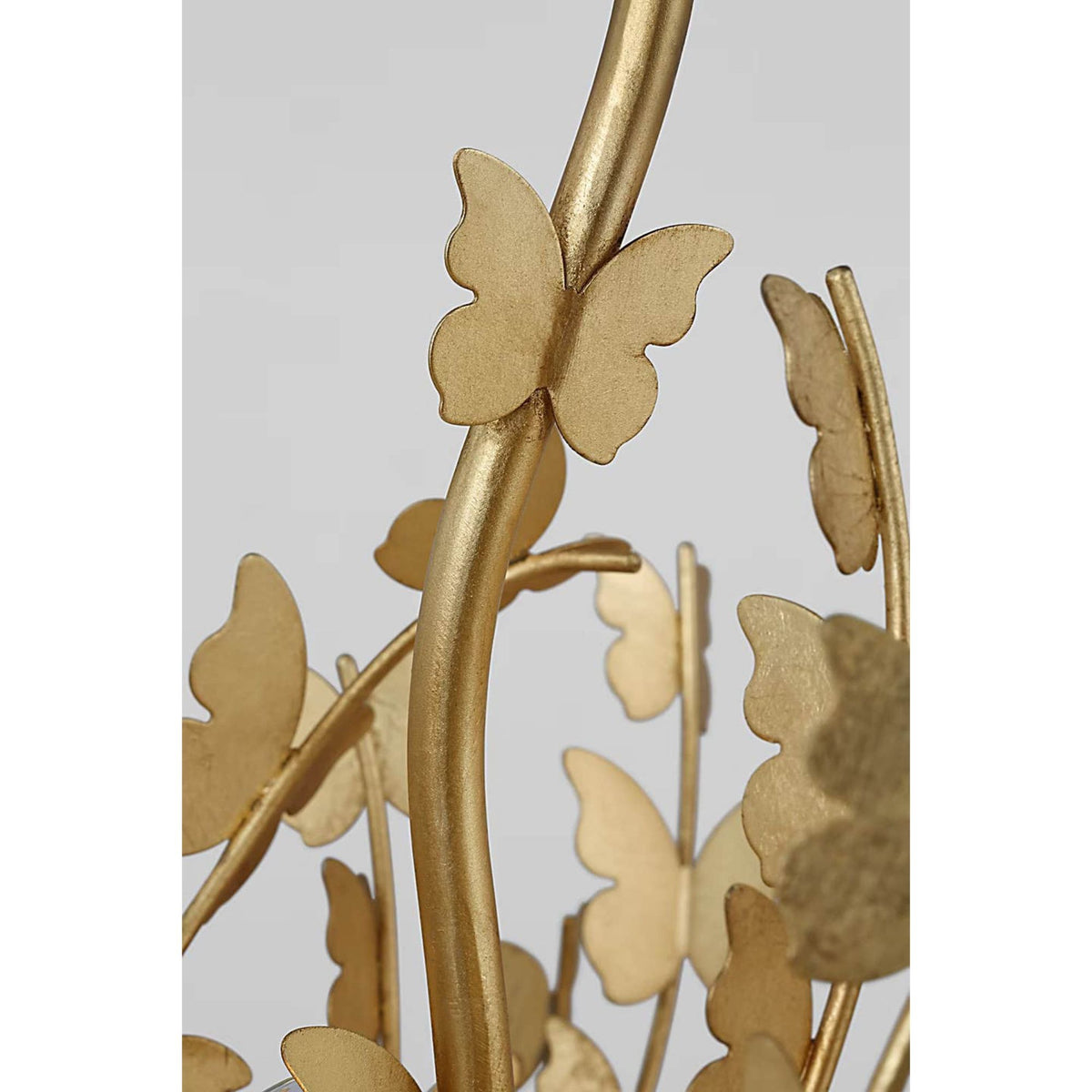 Julie Neill Farfalle Large Linear Chandelier in Gild W20.5" x 54.75" x H28.5"