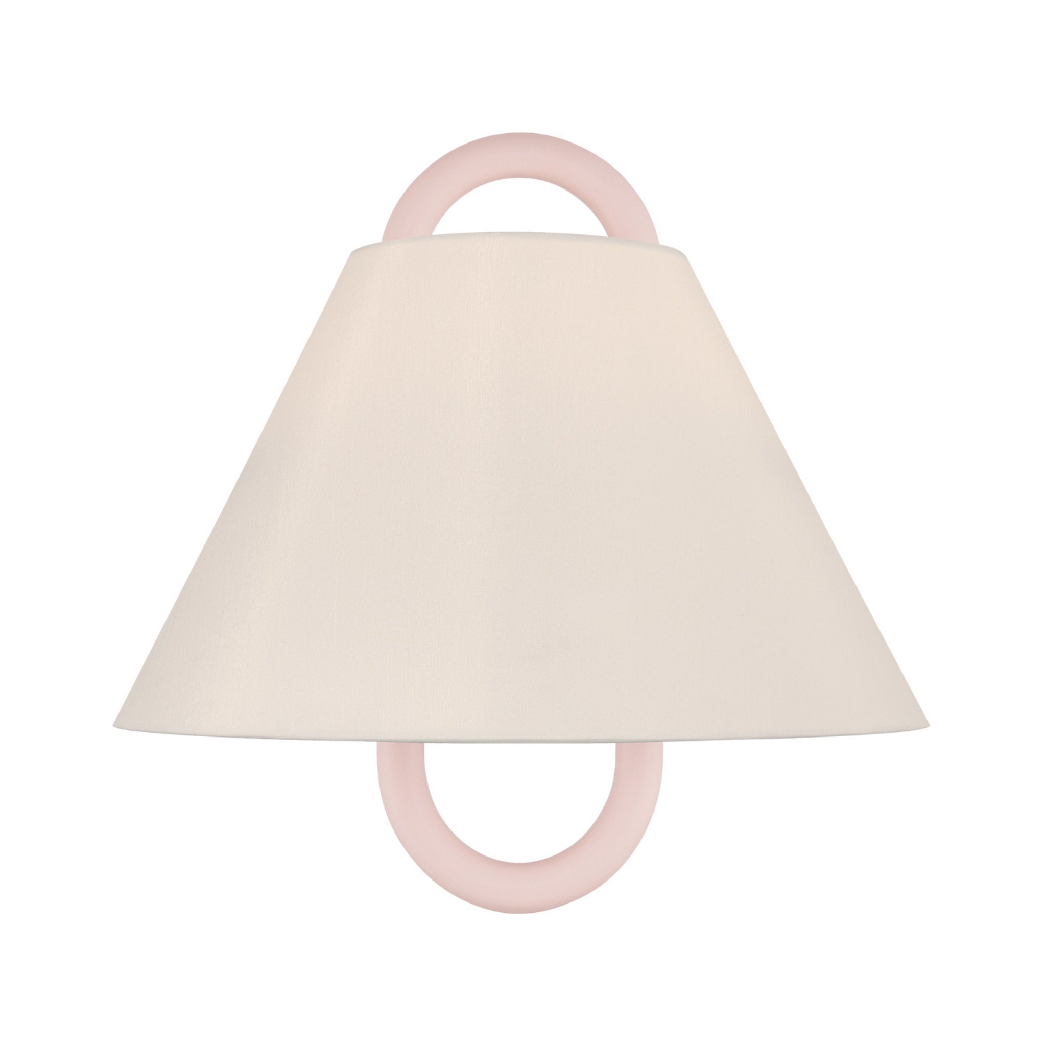 Jojo 11.75'' Vibrant Gold + Blush Sconce Pink 11.75"W x 12.5"H x 5"D