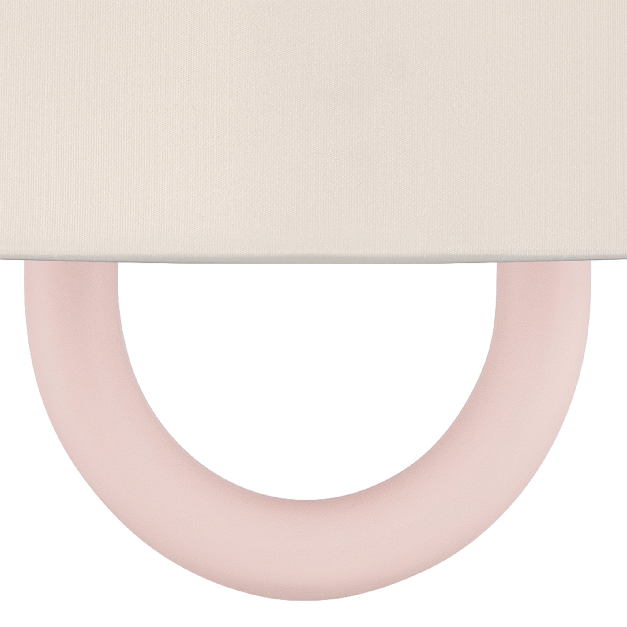 Jojo 11.75'' Vibrant Gold + Blush Sconce Pink 11.75"W x 12.5"H x 5"D