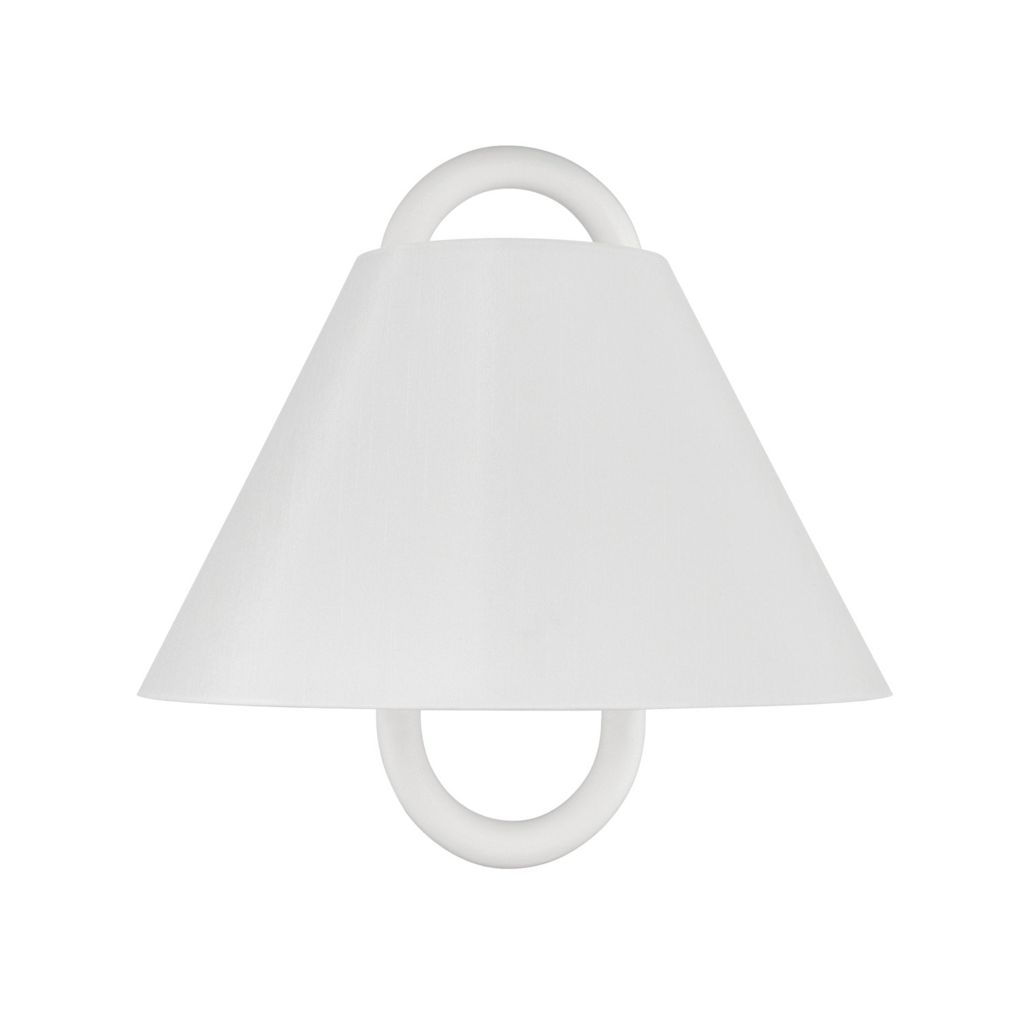 Jojo 11.75'' Vibrant Gold + Matte White Sconce White 11.75"W x 12.5"H x 5"D