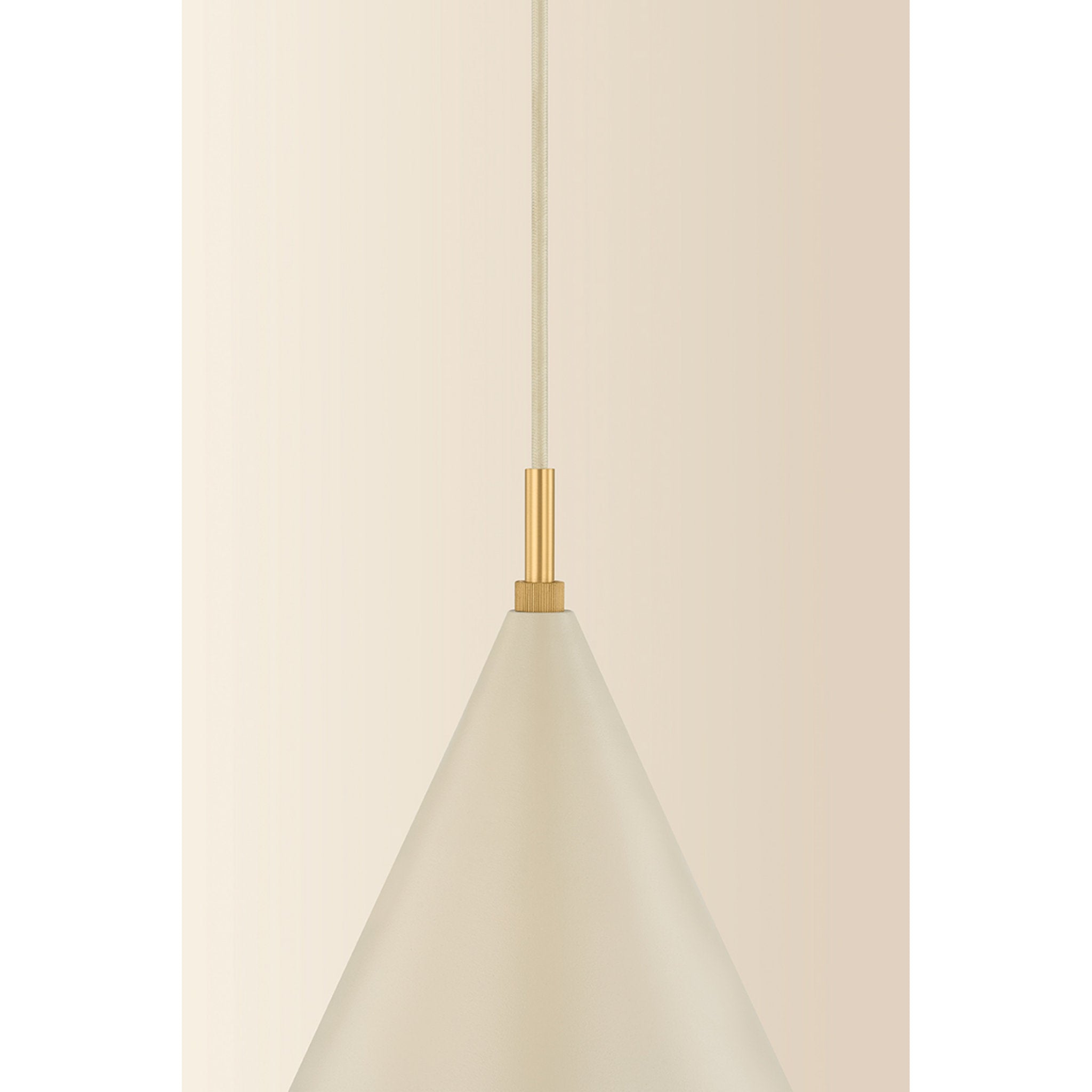 Jolene 1-Light Pendant in Aged Brass 13W x 17.25H