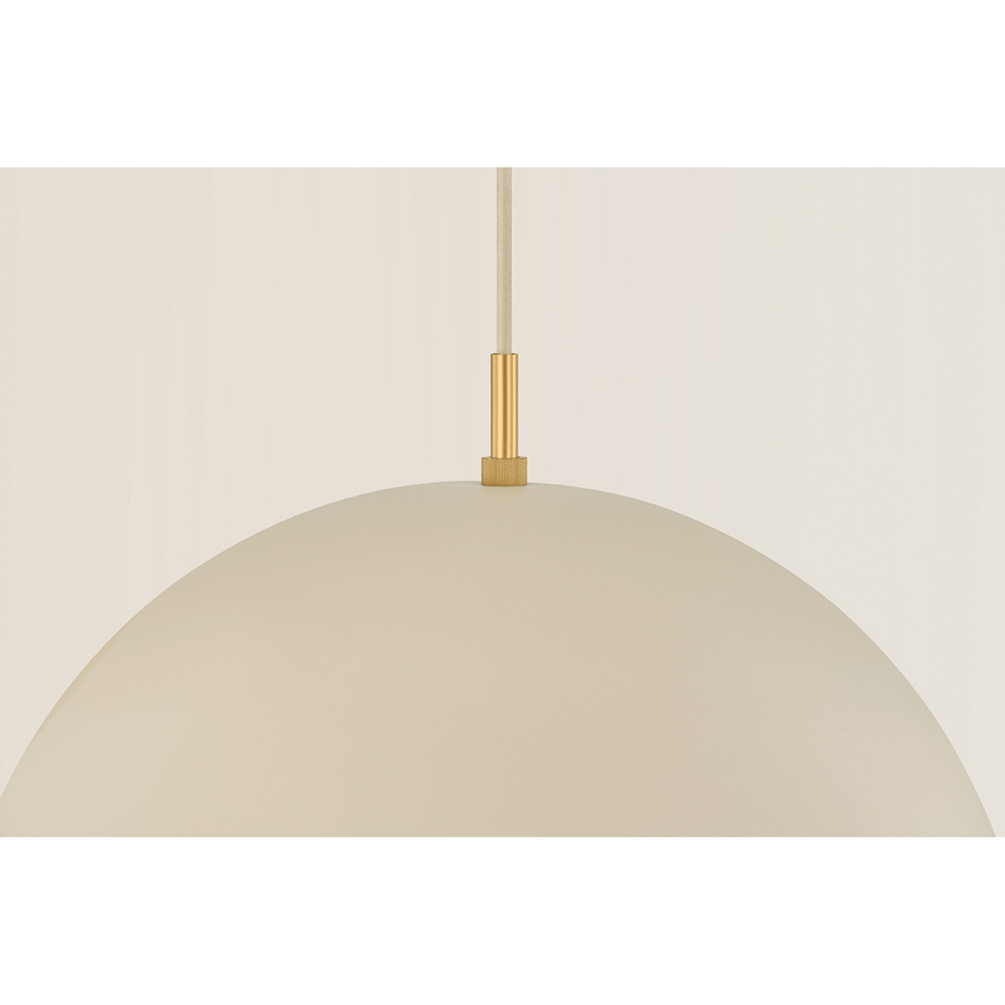 Jolene 1-Light Pendant in Aged Brass 18.5W x 15.25H