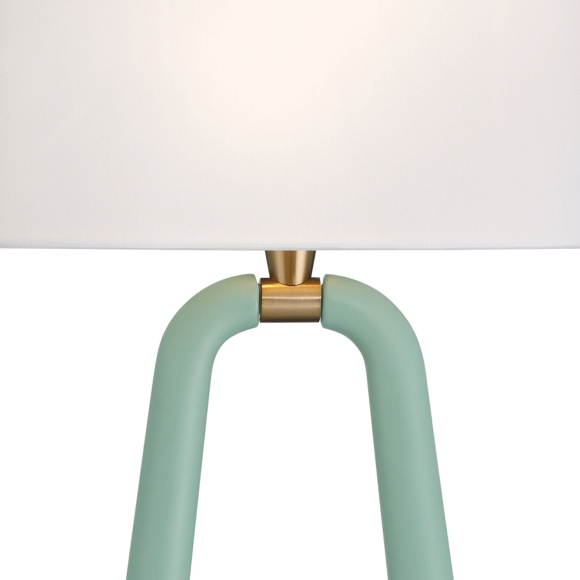 Jori 2 Light Aged Brass + Green Sconce Silk Shade 10"W x 19.75"H x 4"D