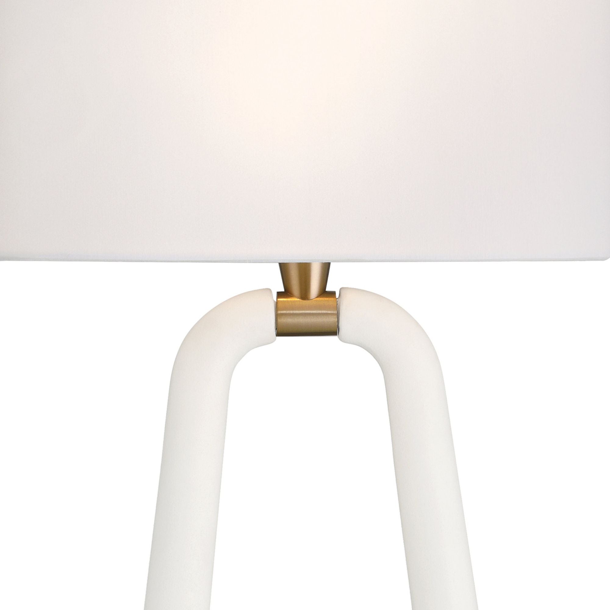 Jori 10'' Aged Brass + Matte White Sconce White 10"W x 19.75"H x 4"D