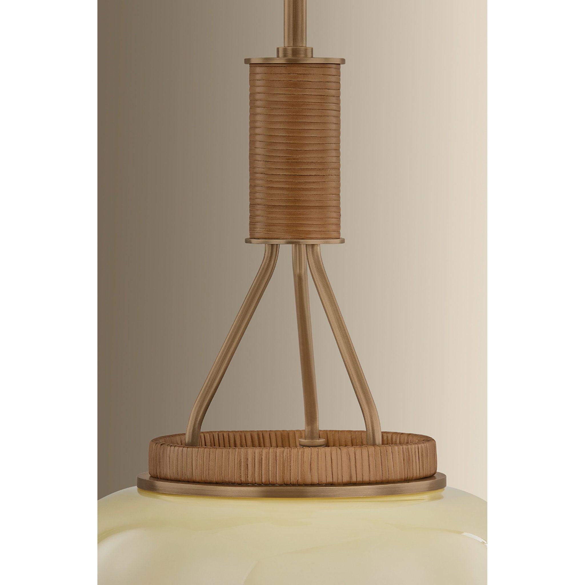Judson 1-Light Lantern in Patina Brass 10W x 23.5H