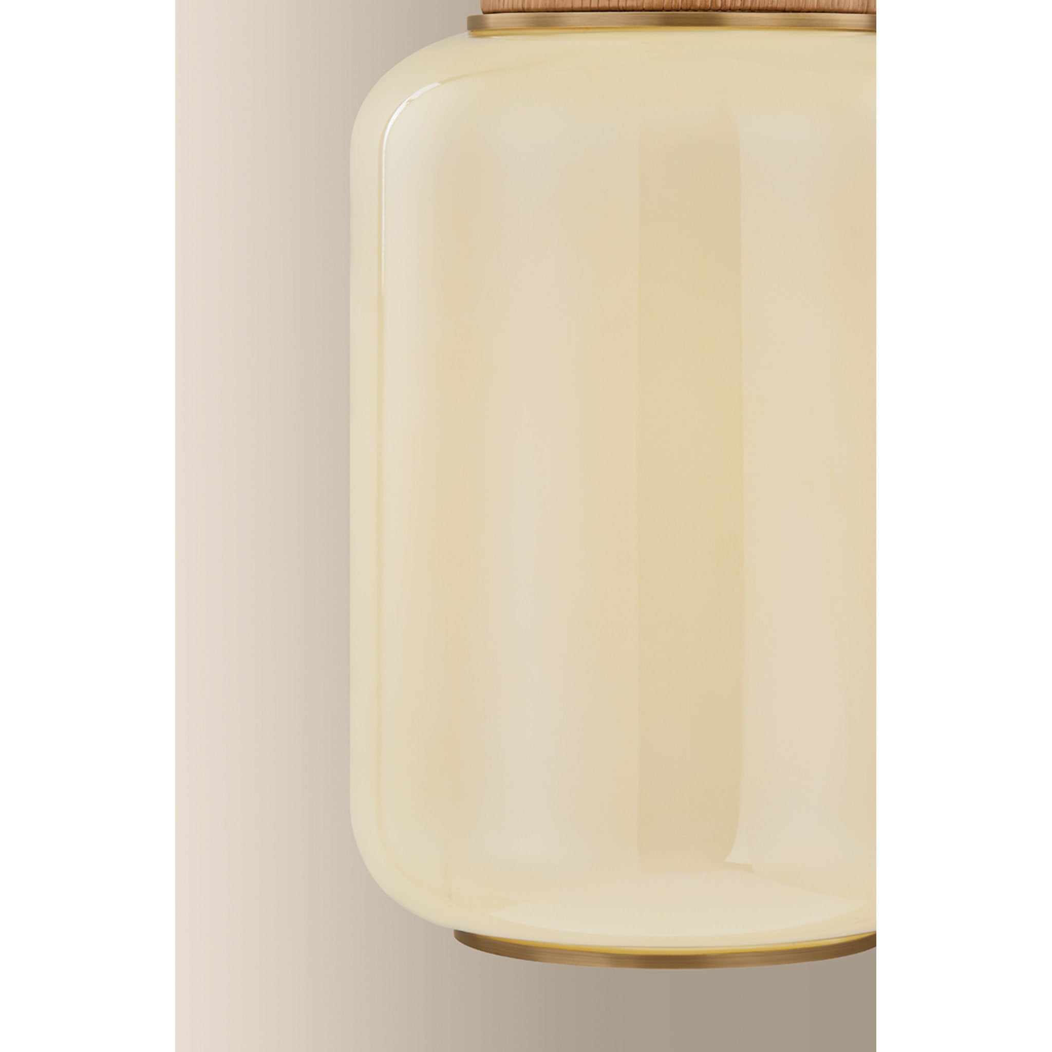 Judson 1-Light Lantern in Patina Brass 10W x 23.5H