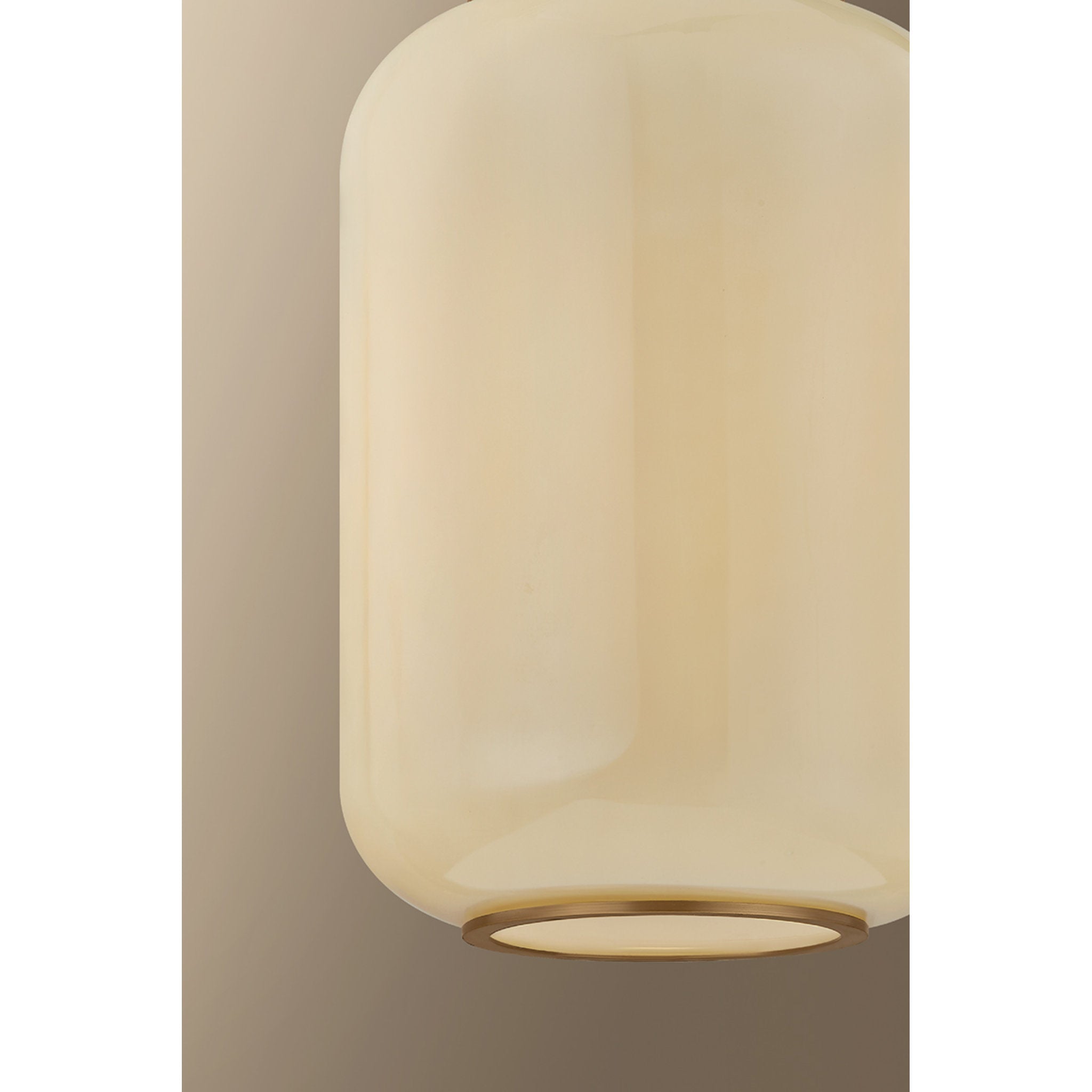 Judson 1-Light Lantern in Patina Brass 14W x 32.25H