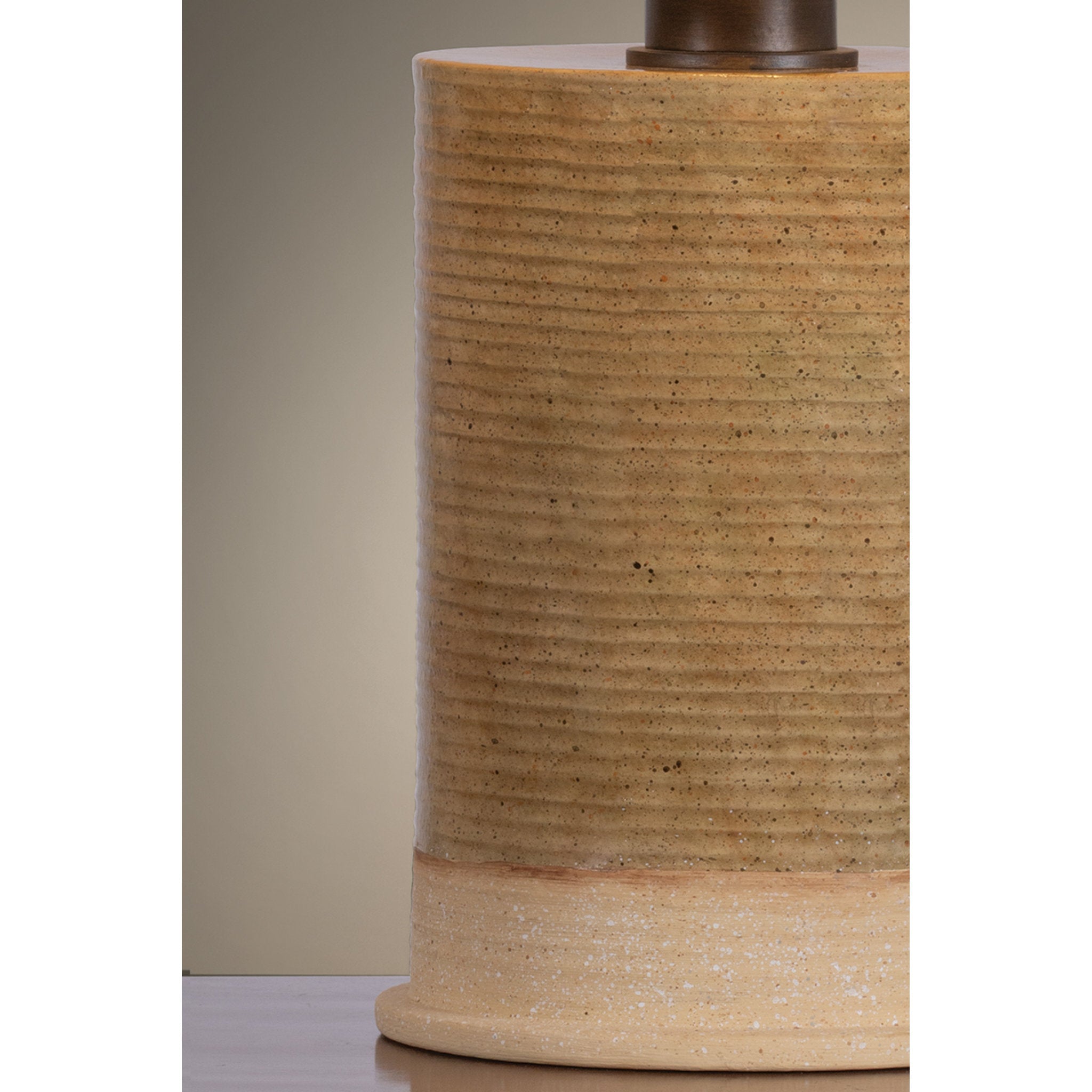 Kerwin 1-Light Table Lamp in Bronze Leaf 16W x 28H