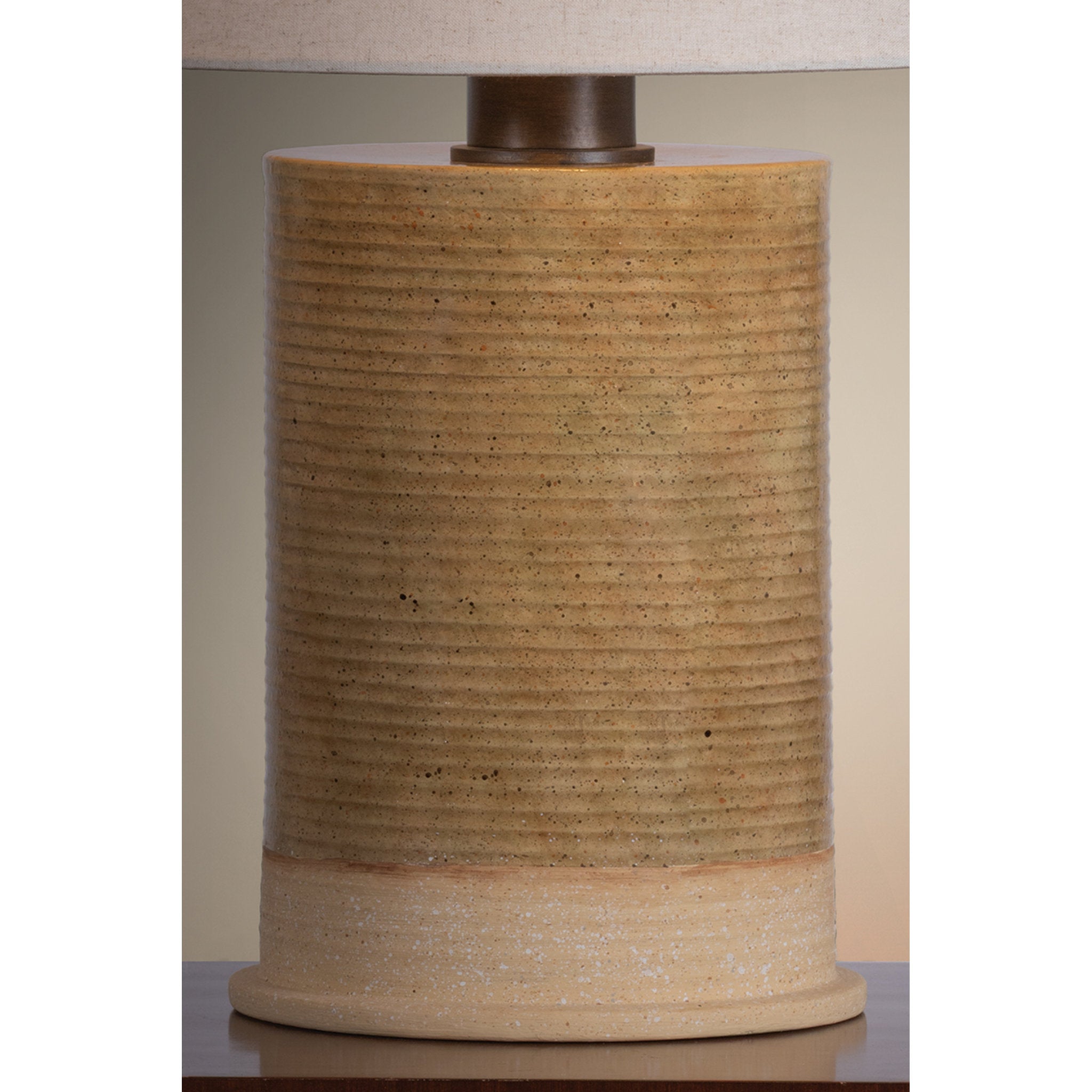 Kerwin 1-Light Table Lamp in Bronze Leaf 16W x 28H