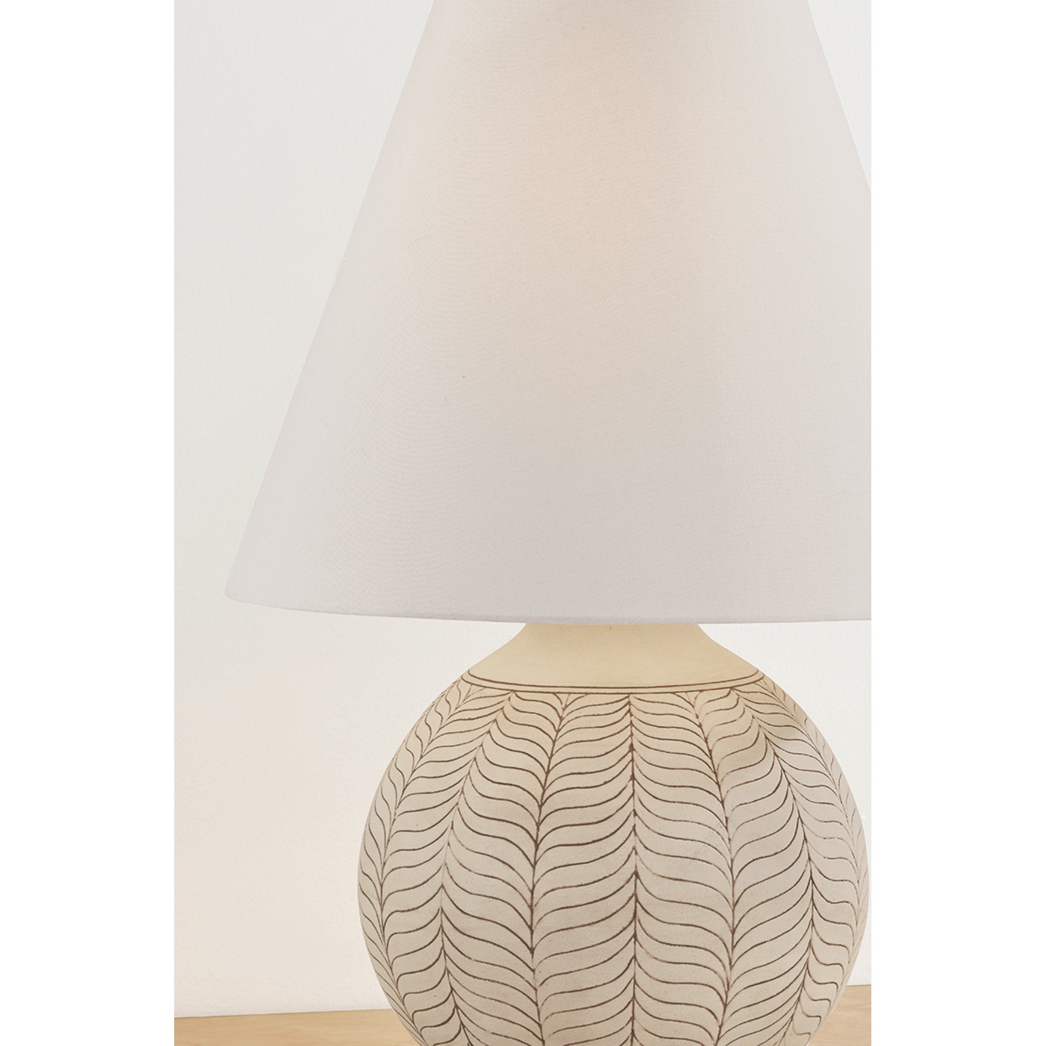 Capers 1-Light Table Lamp in Aged Brass by Cortney Bishop 19W x 29.5H