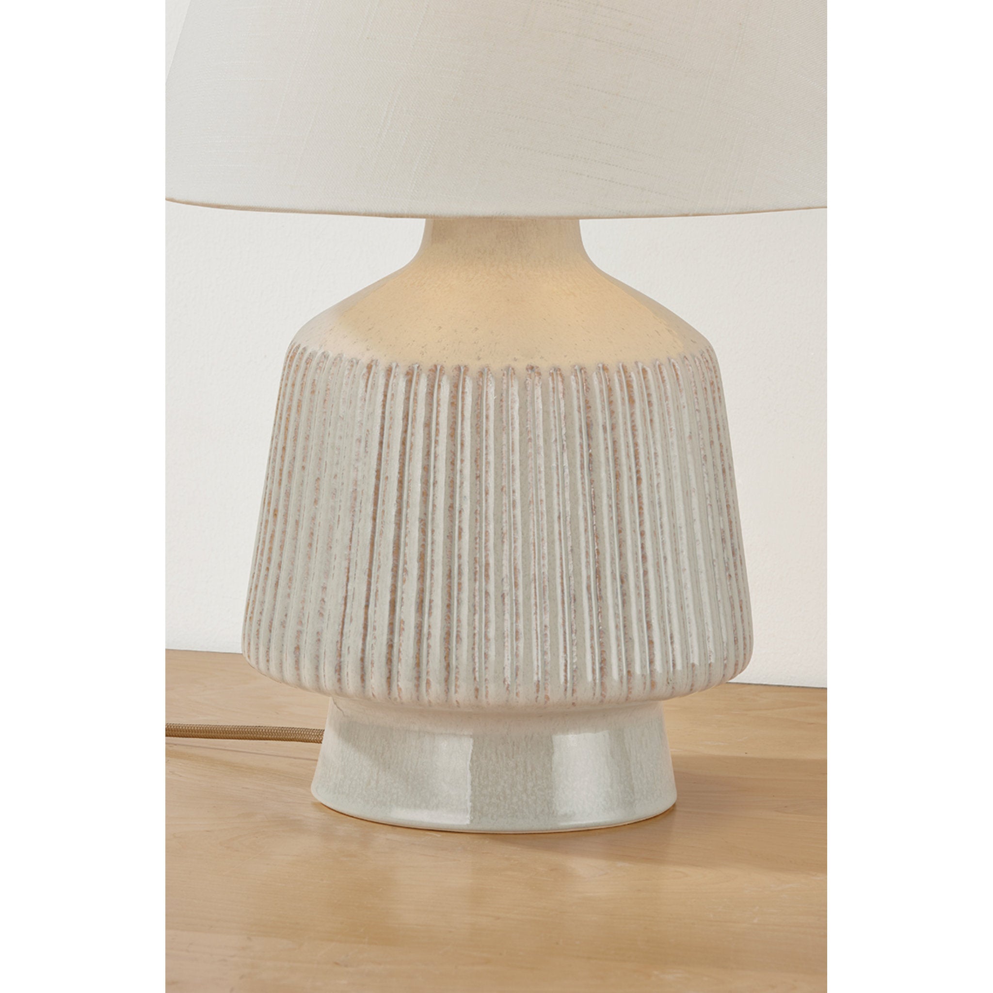 King 1-Light Table Lamp in Aged Brass by Cortney Bishop 15.75W x 28.25H