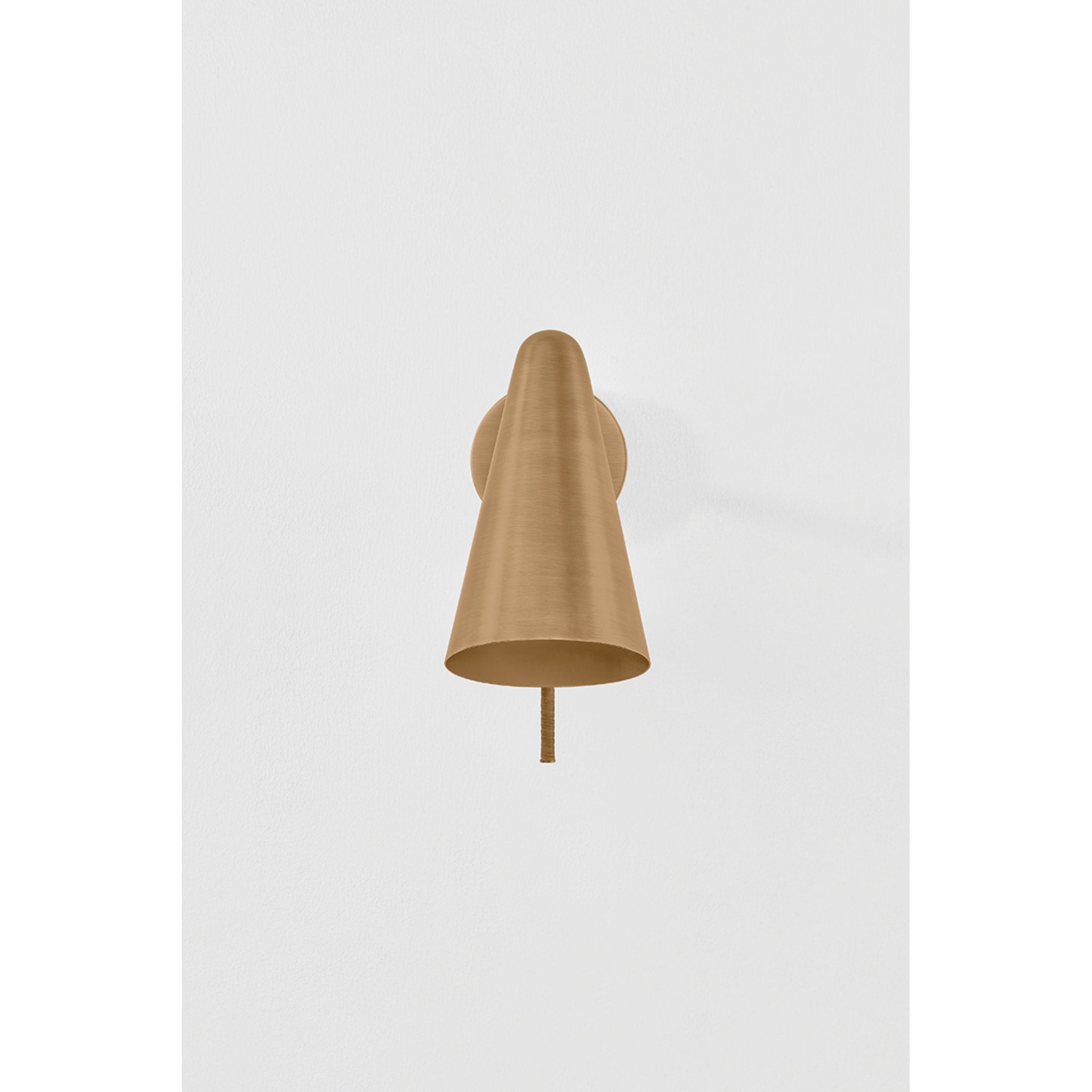 Kobe 1-Light Wall Sconce in Patina Brass 6W x 11.5H