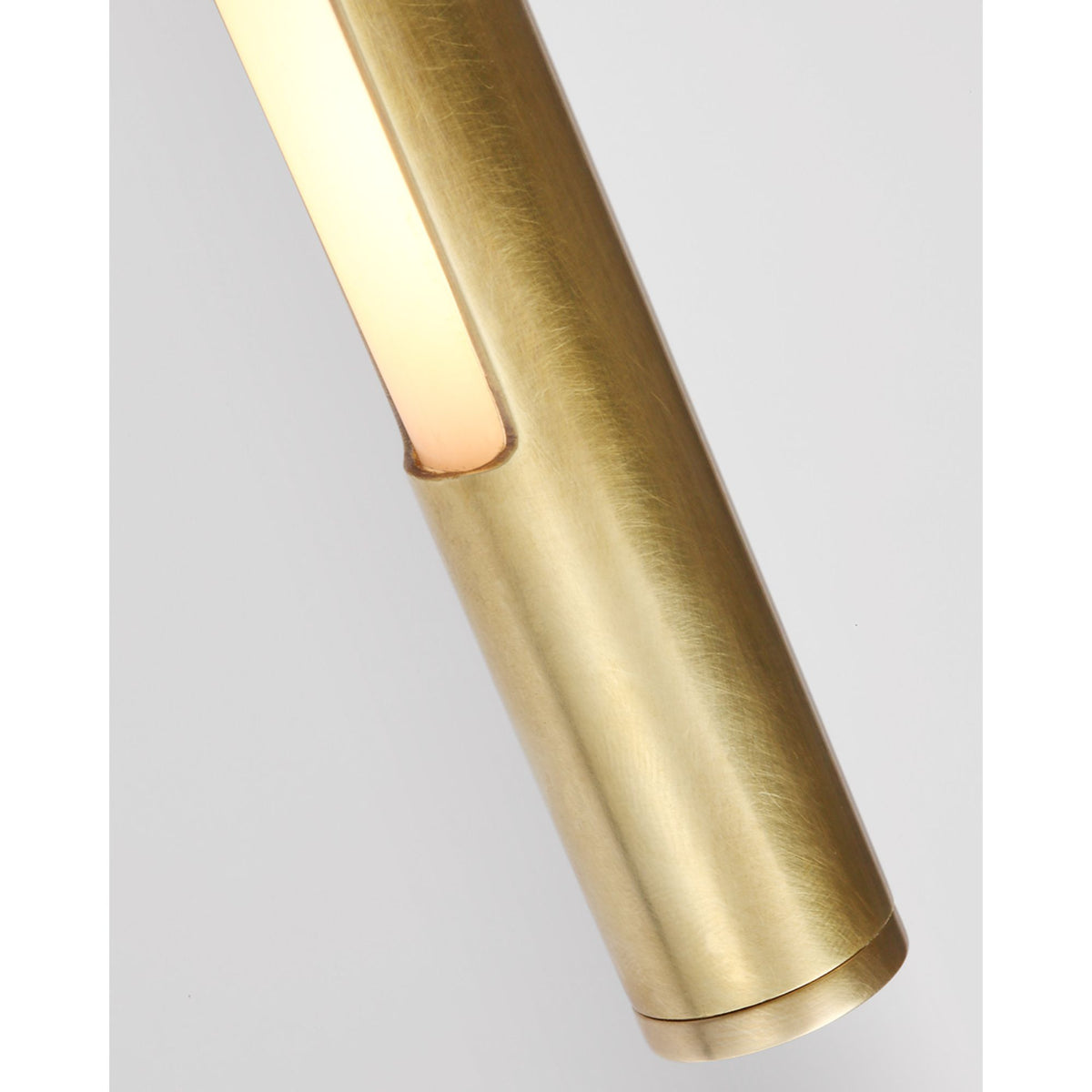 Kelly Wearstler Cona Large Articulating Floor Lamp in Antique-Burnished Brass W10" x H42.5" - 64.5" x E17.5" - 23.75"