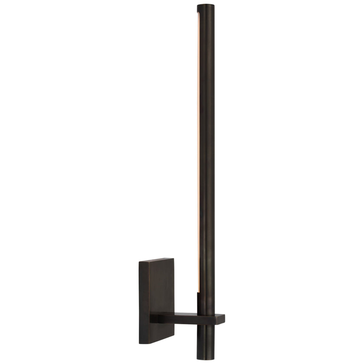 Kelly Wearstler Axis Medium Sconce in Bronze W4.5" x H19.75" x E4"