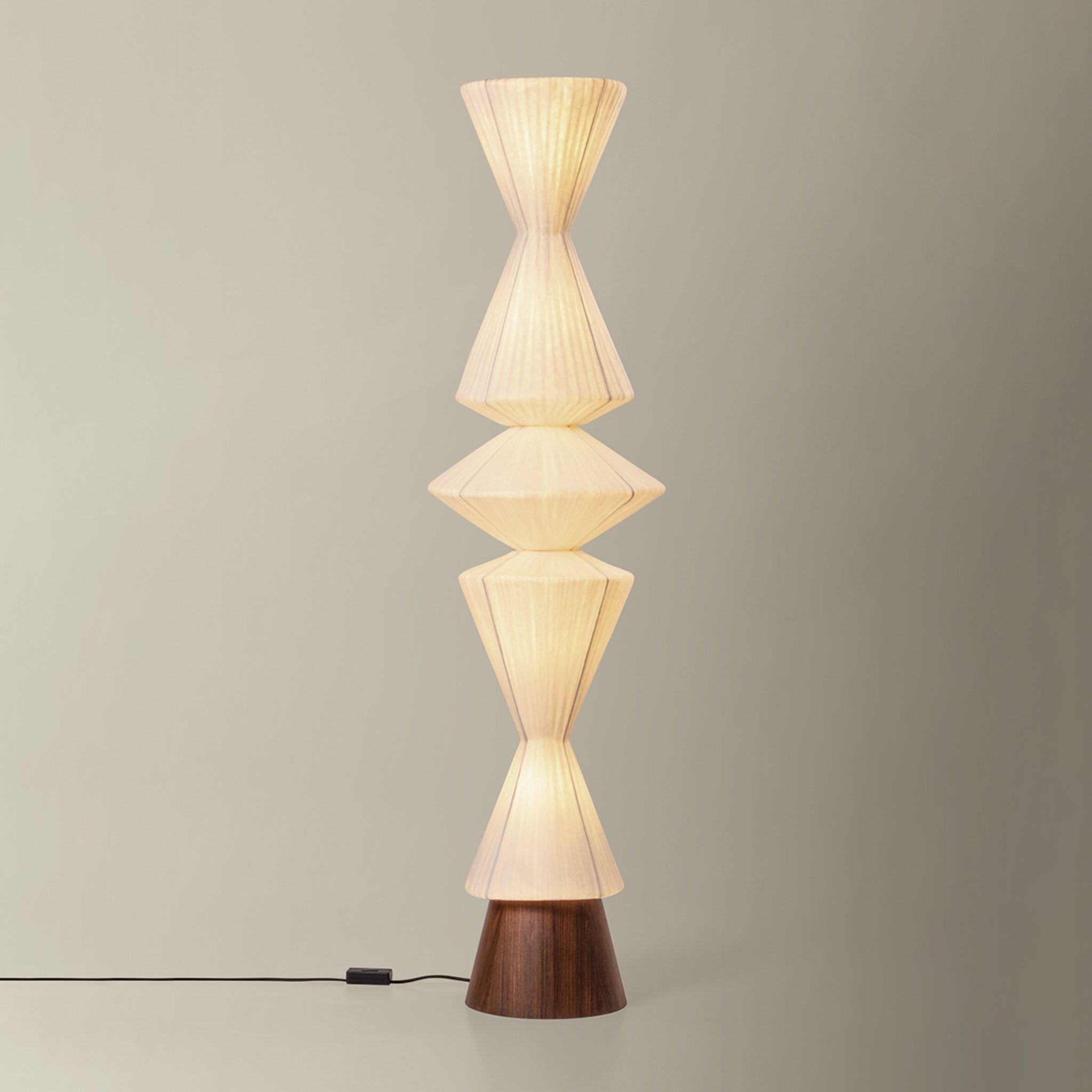 Greendale 5-Light Floor Lamp in Aged Brass 17.5W x 67H