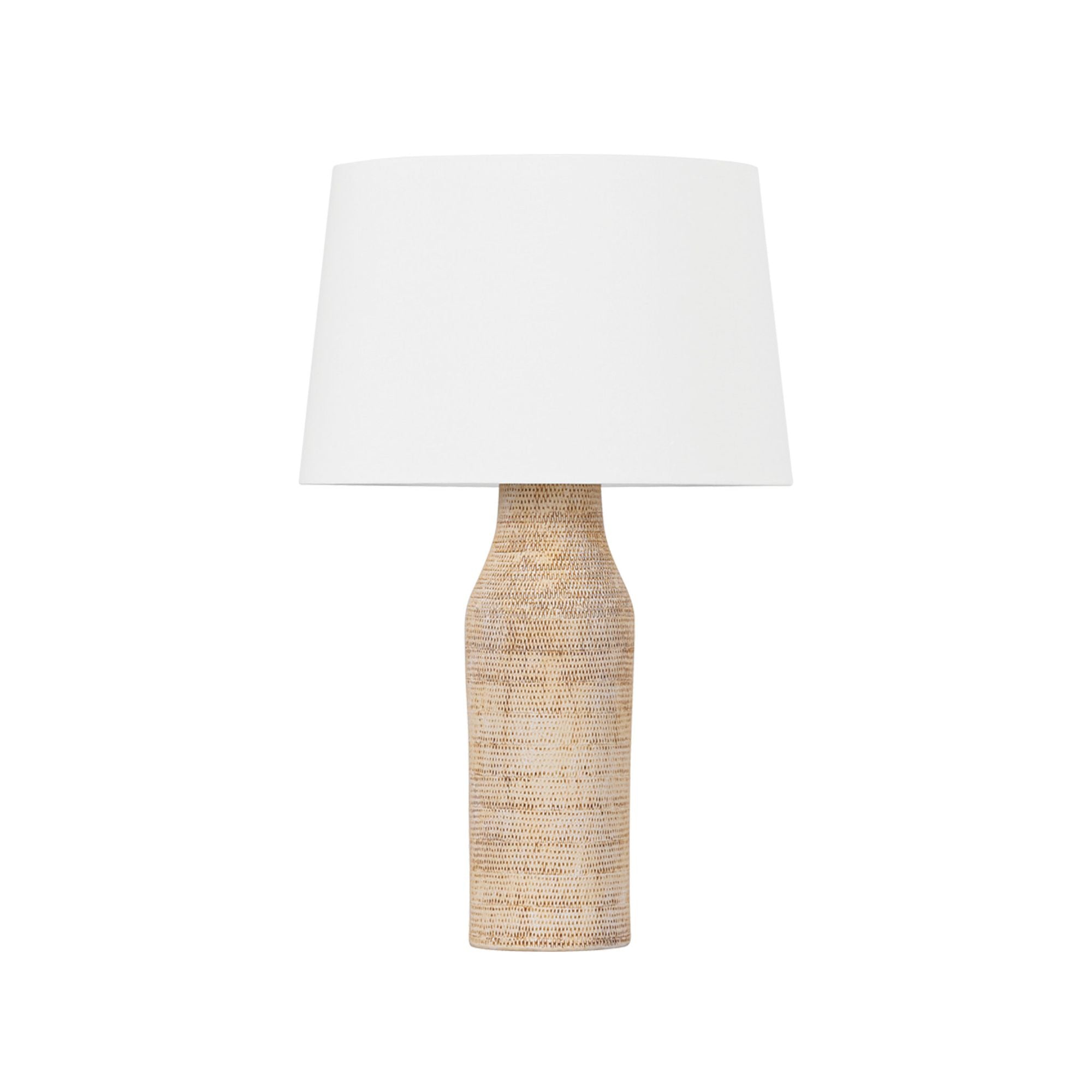 Medina 1-Light Table Lamp in Aged Brass 18W x 28.5H