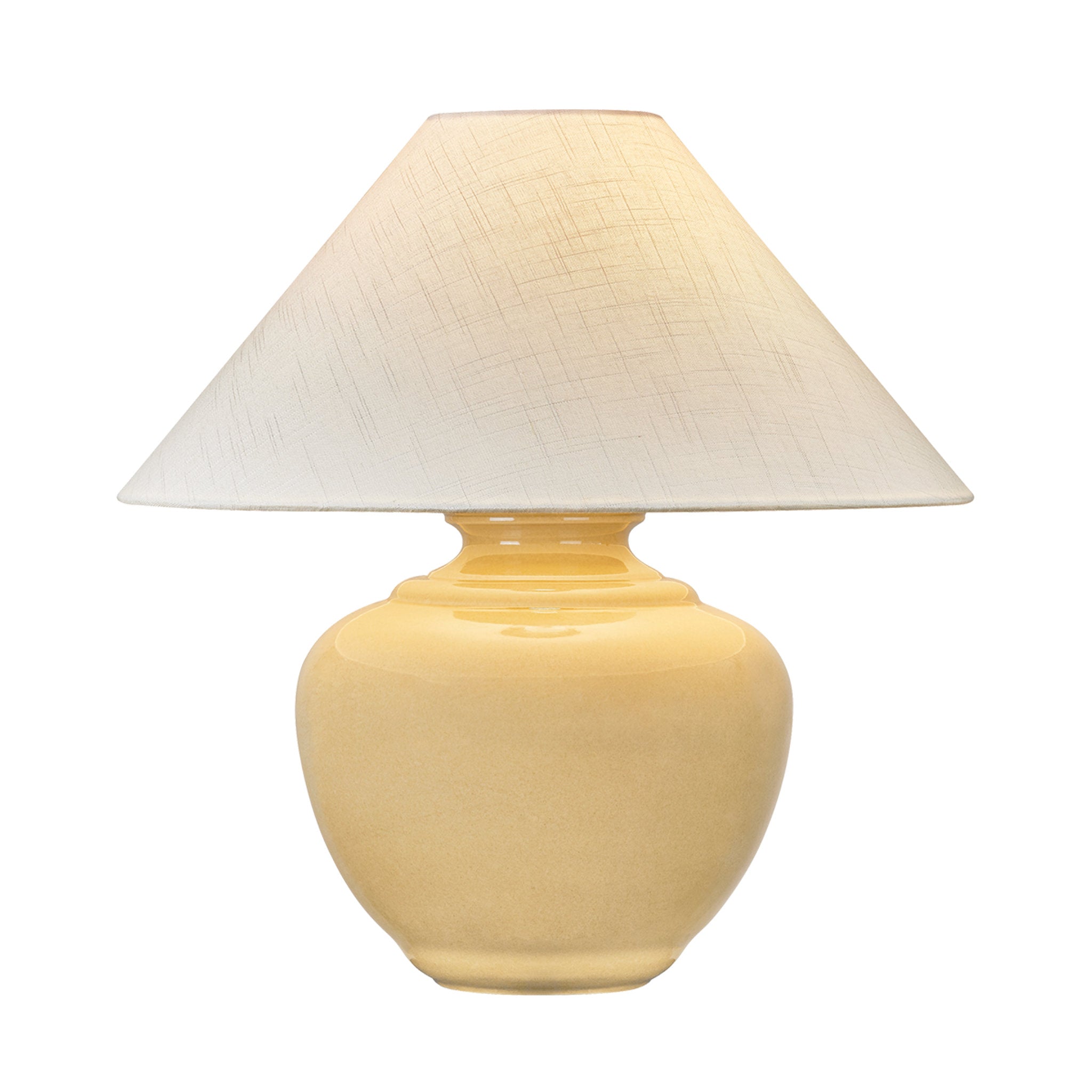 French Ridge 1-Light Table Lamp in Aged Brass 23W x 23.5H