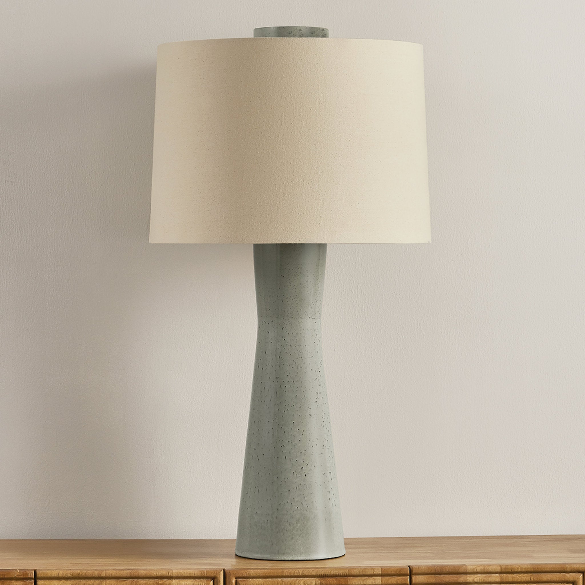 Havelock 1-Light Table Lamp in Aged Brass 17.75W x 32.5H