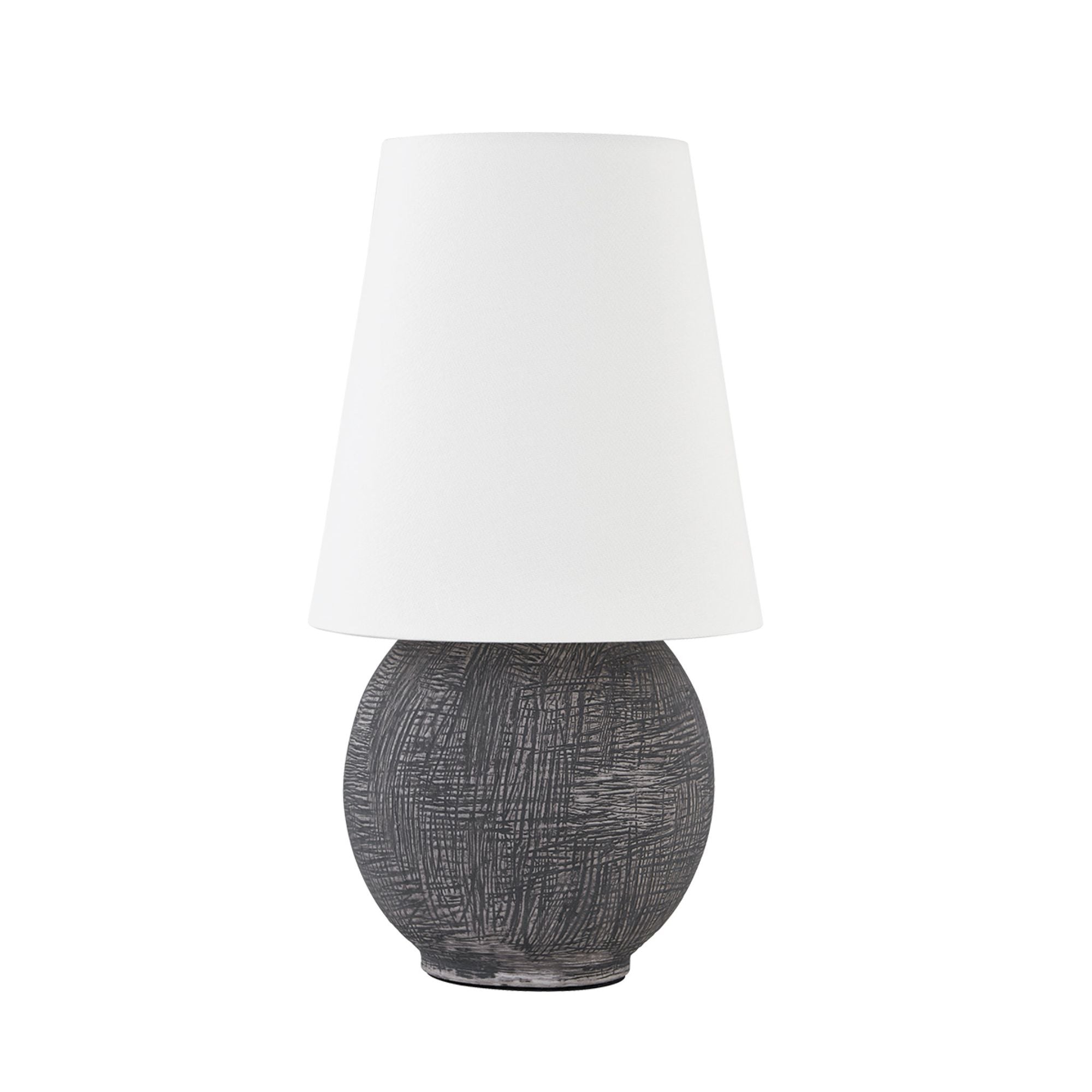 Ulsterville 1-Light Rechargeable Table Lamp in Aged Brass 8.25W x 15H