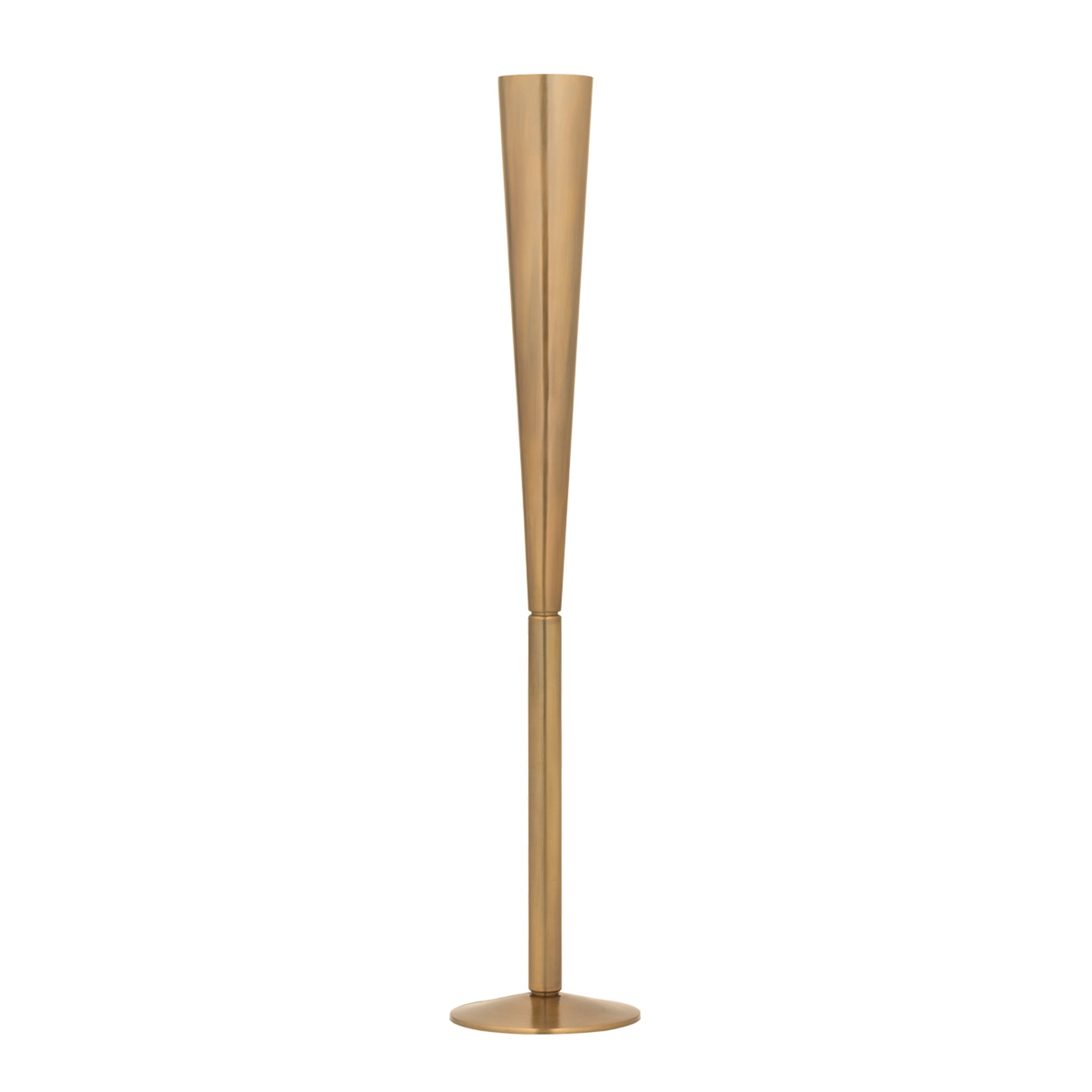 Avon 1-Light Floor Lamp in Old World Brass 14.25W x 69.5H