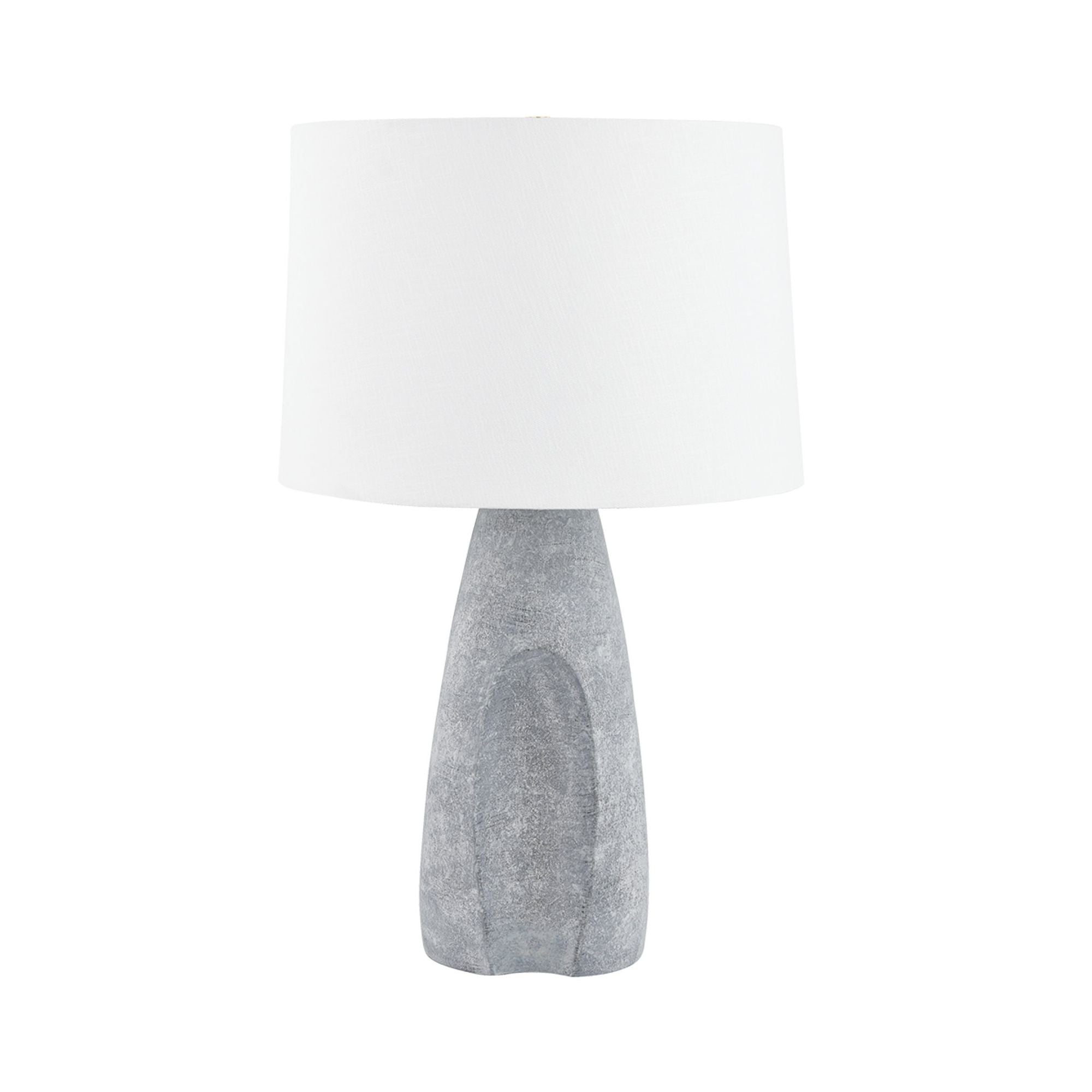 Hackensack 1-Light Table Lamp in Aged Brass 18W x 28.5H