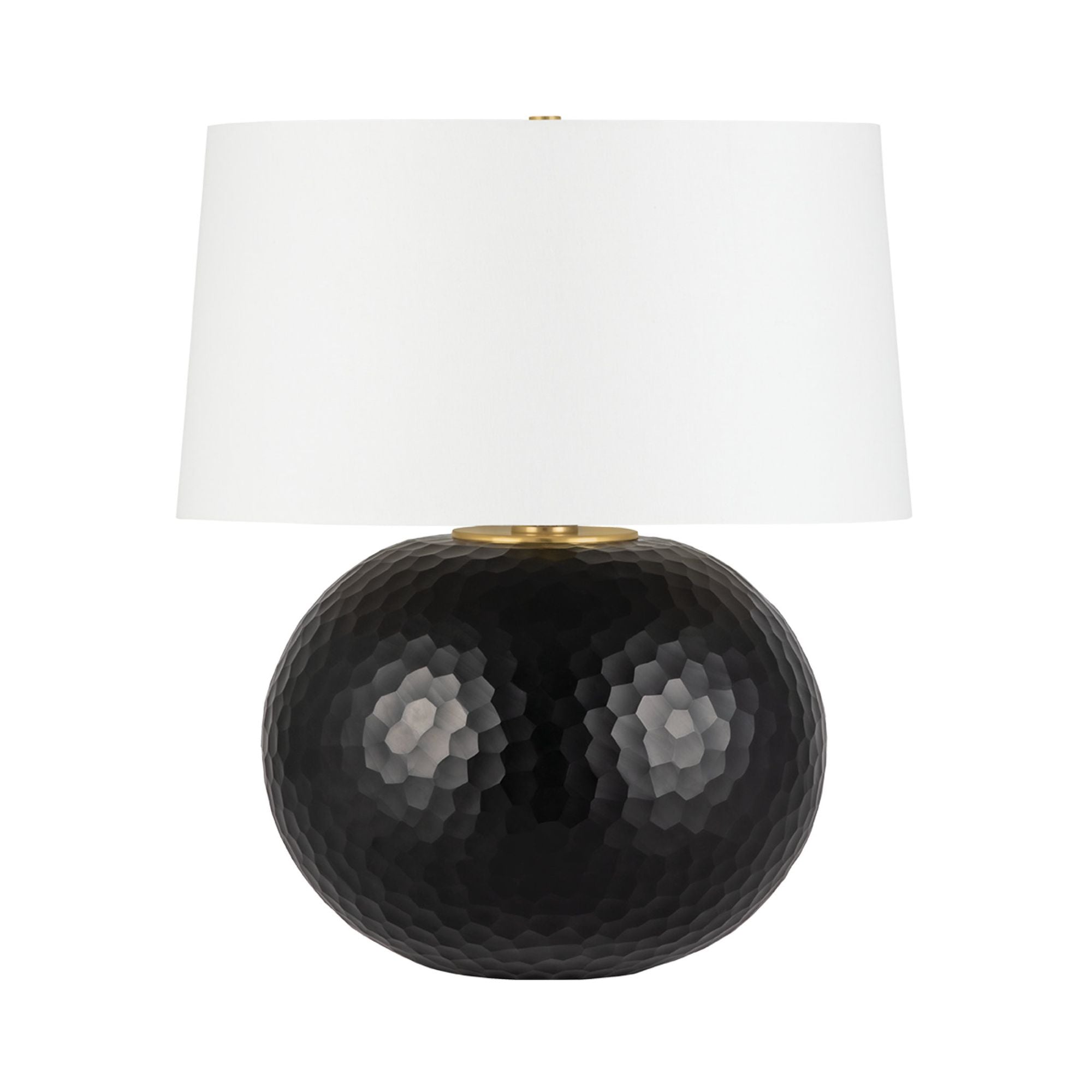 Dashville 1-Light Table Lamp in Aged Brass 21.5W x 25H