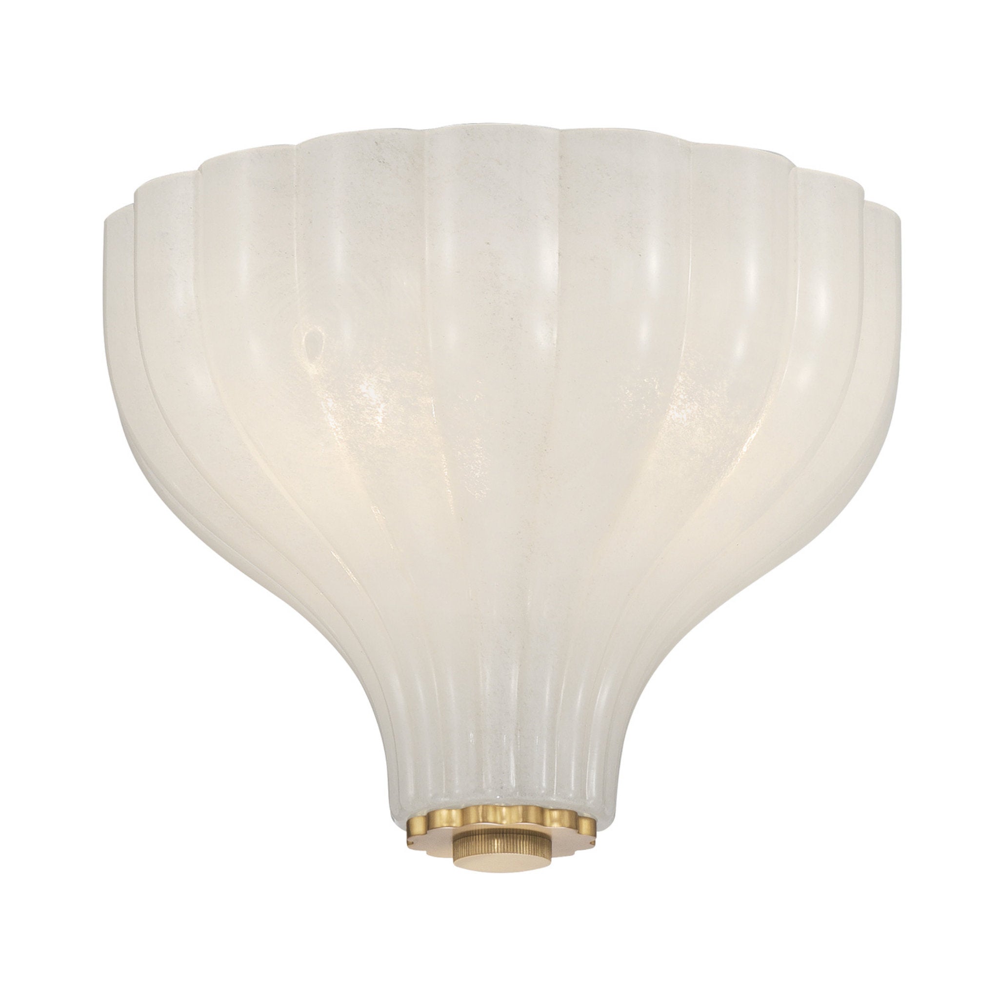Layton 9.75'' Luxe Gold Semi Flush Mount Gold 9.75"W x 8"H x 9.75"D