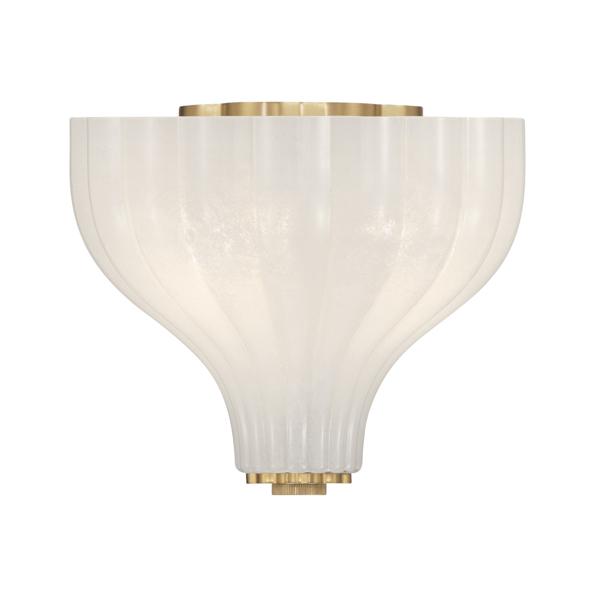 Layton 9.75'' Luxe Gold Semi Flush Mount Gold 9.75"W x 8"H x 9.75"D