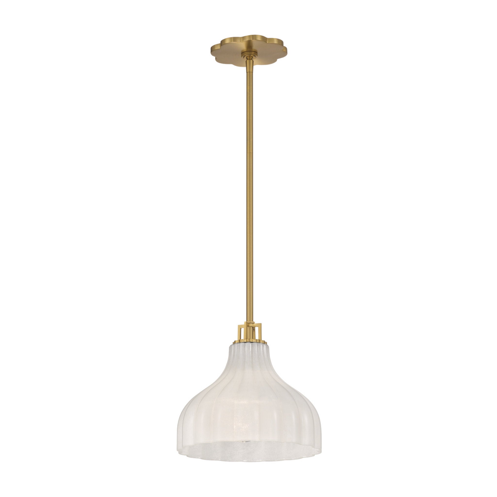 Layton 9.75'' Luxe Gold Pendant Gold 9.75"W x 8.75"H x 9.75"D