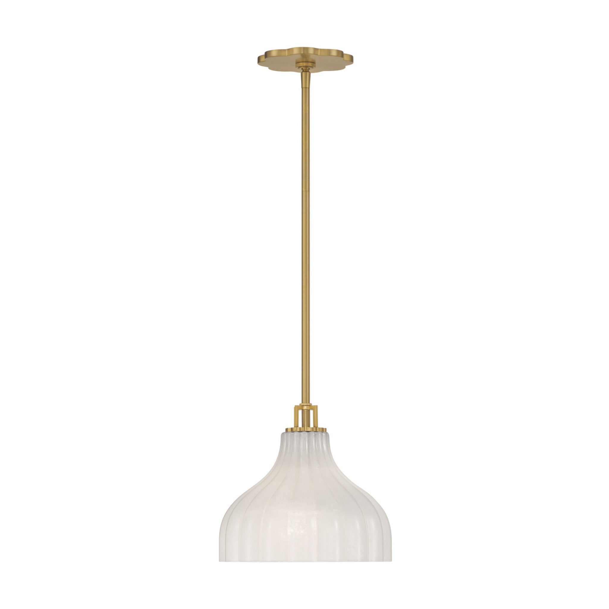 Layton 9.75'' Luxe Gold Pendant Gold 9.75"W x 8.75"H x 9.75"D