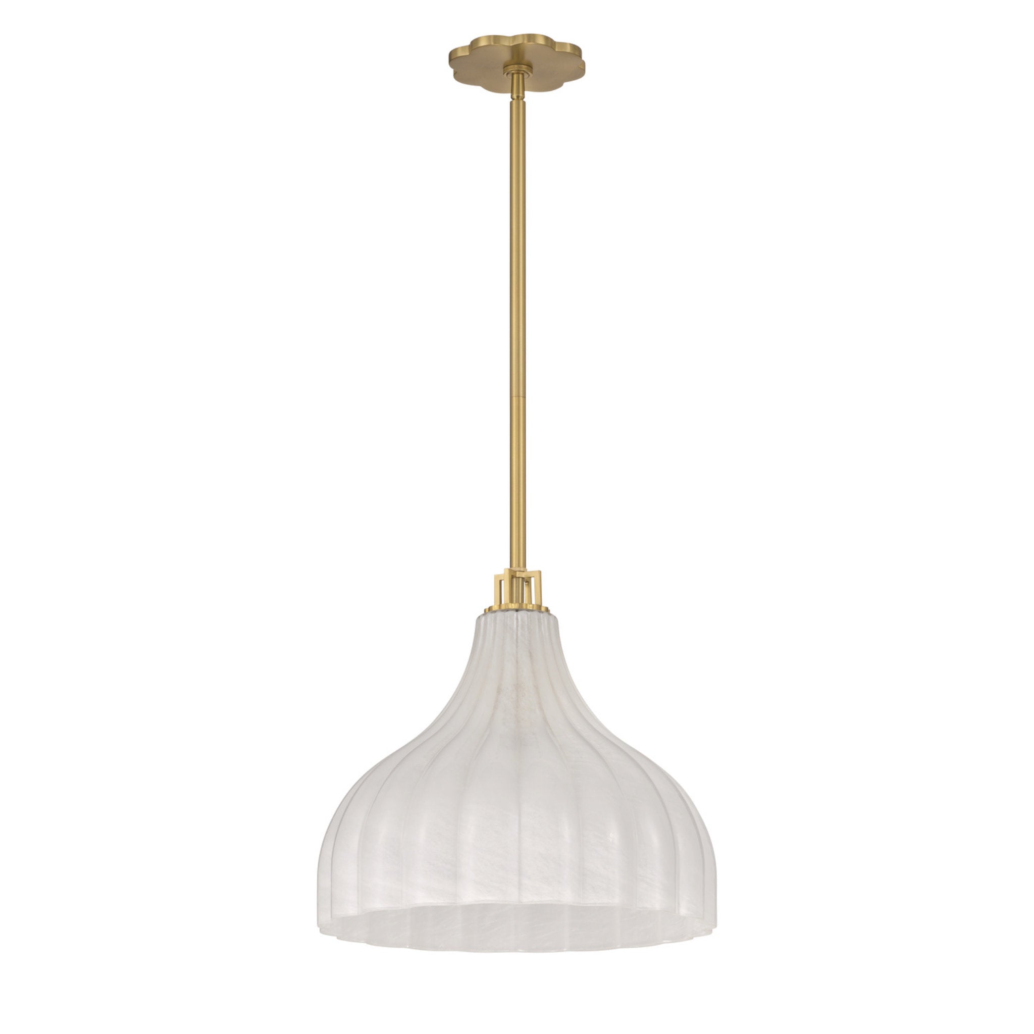 Layton 15'' Luxe Gold Pendant Gold 15"W x 13.75"H x 15"D