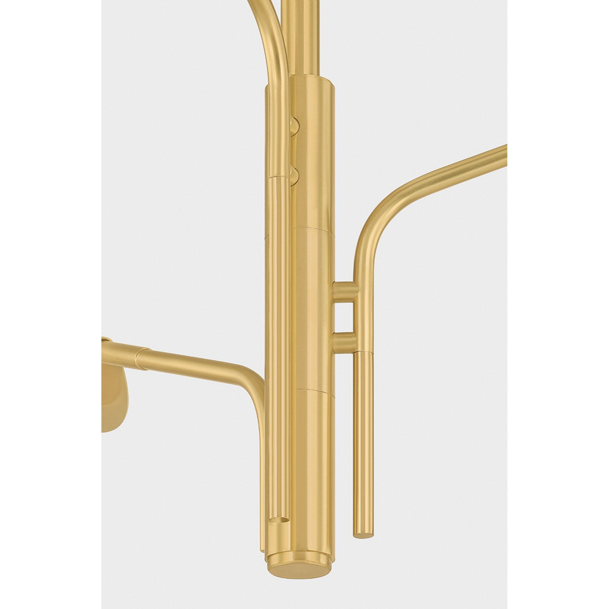 Levin 3-Light Chandelier in Aged Brass 40W x 18.5H