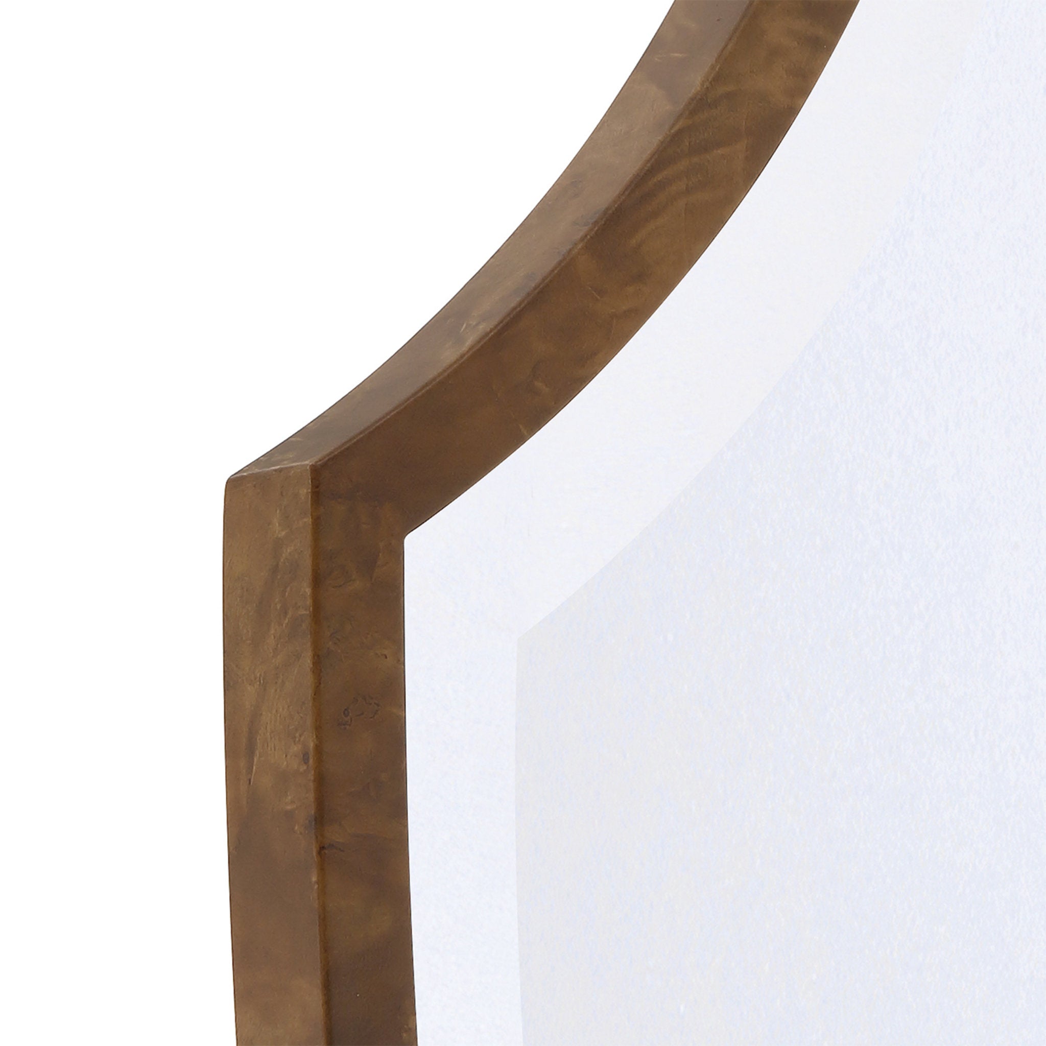 Lindee 28'' Wood Veneer Mirror Wood 28"W x 40"H x 1"D