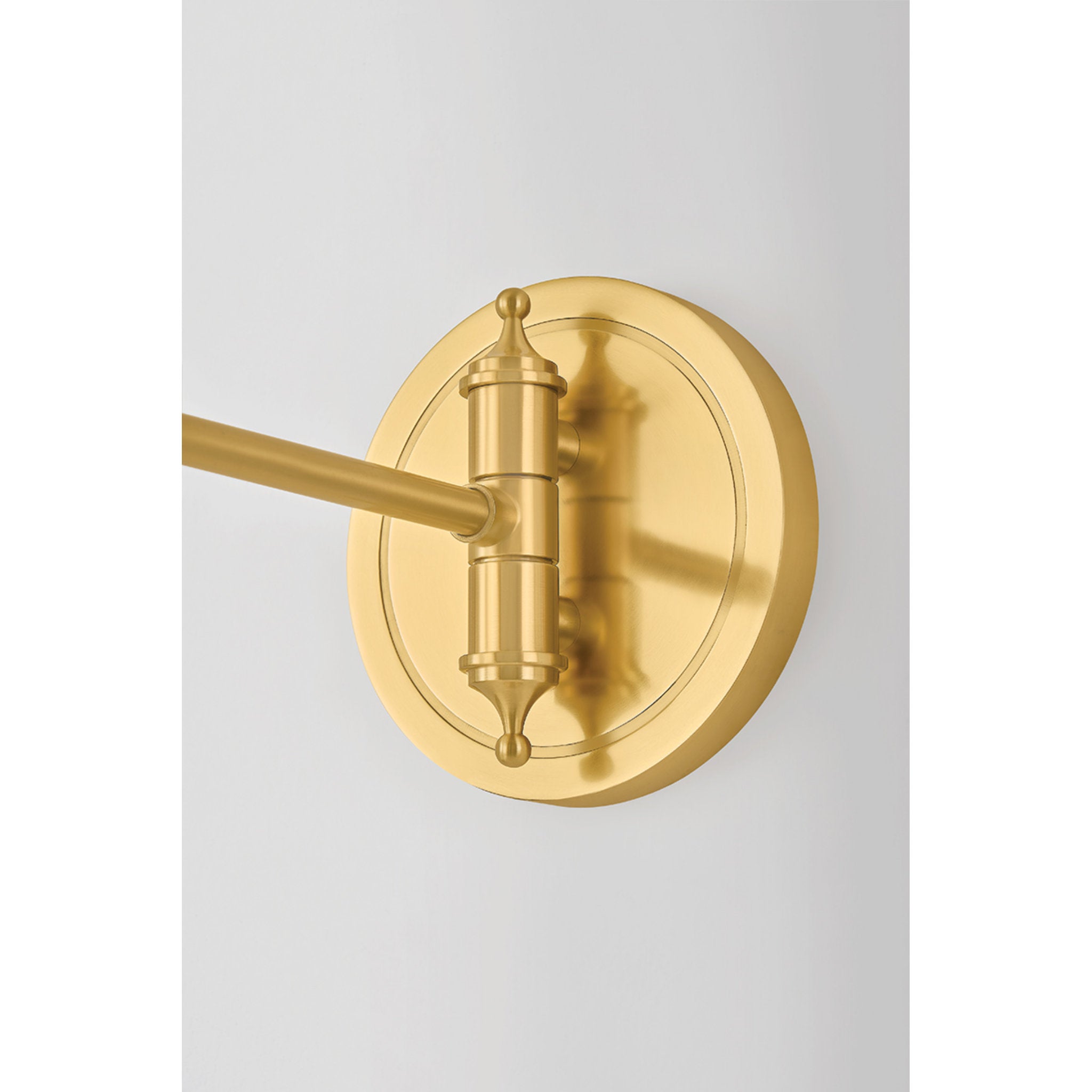 Lithgow 1-Light Wall Sconce in Aged Brass 10W x 5.25H