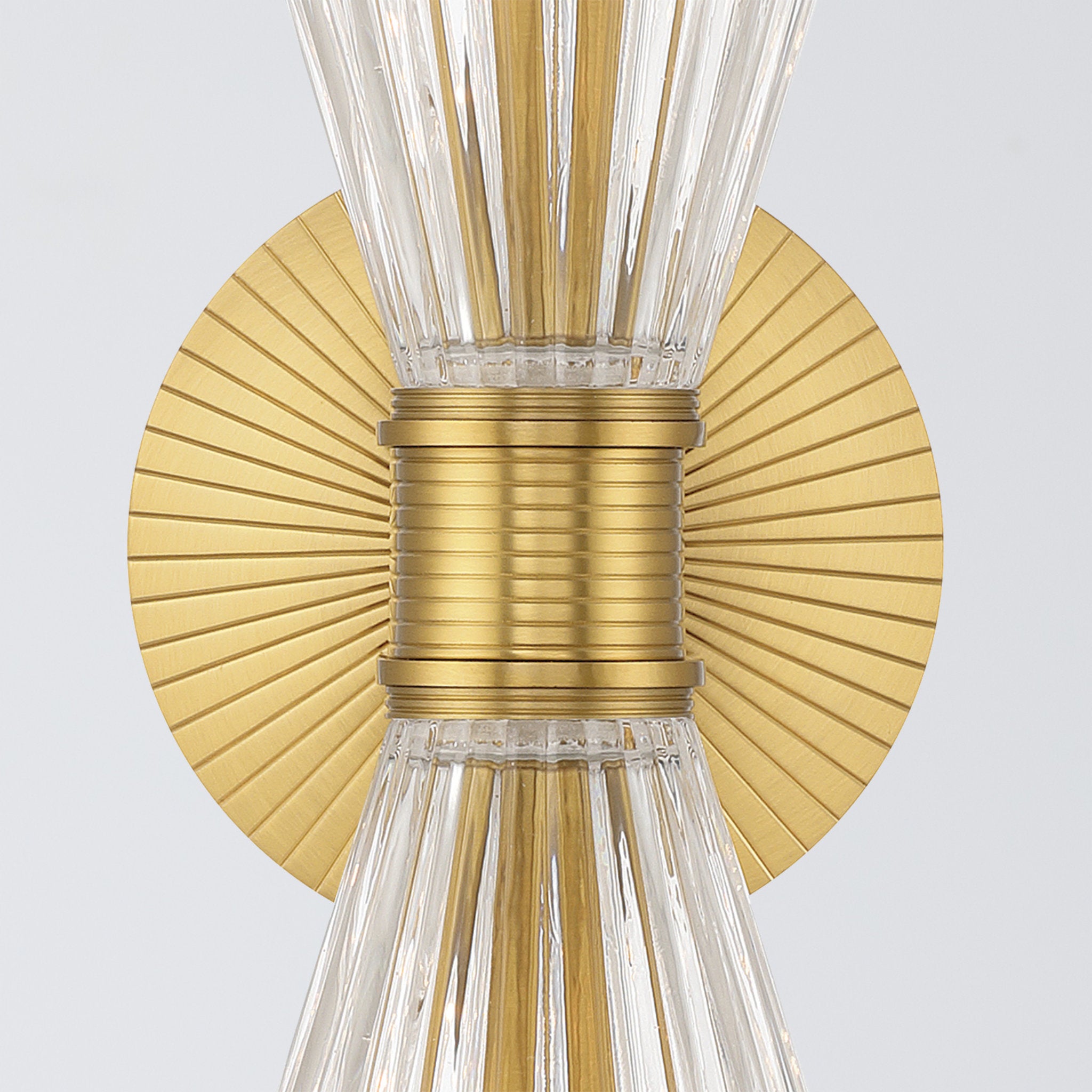 Lotus 5.5'' Luxe Gold Sconce Gold 5.5"W x 13.75"H x 7.5"D