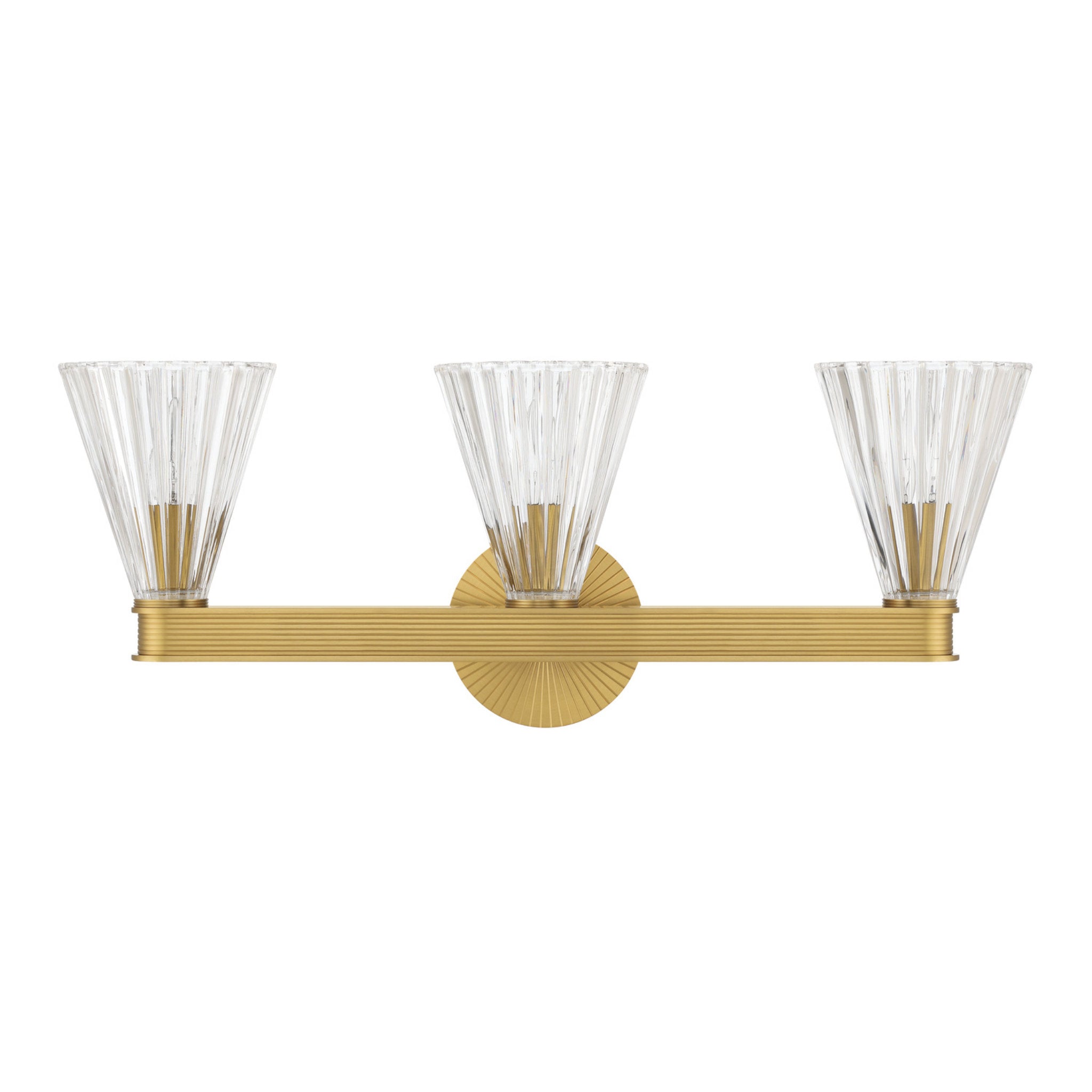 Lotus 23.5'' Luxe Gold Bathroom Vanity Gold 23.5"W x 9.25"H x 6.25"D