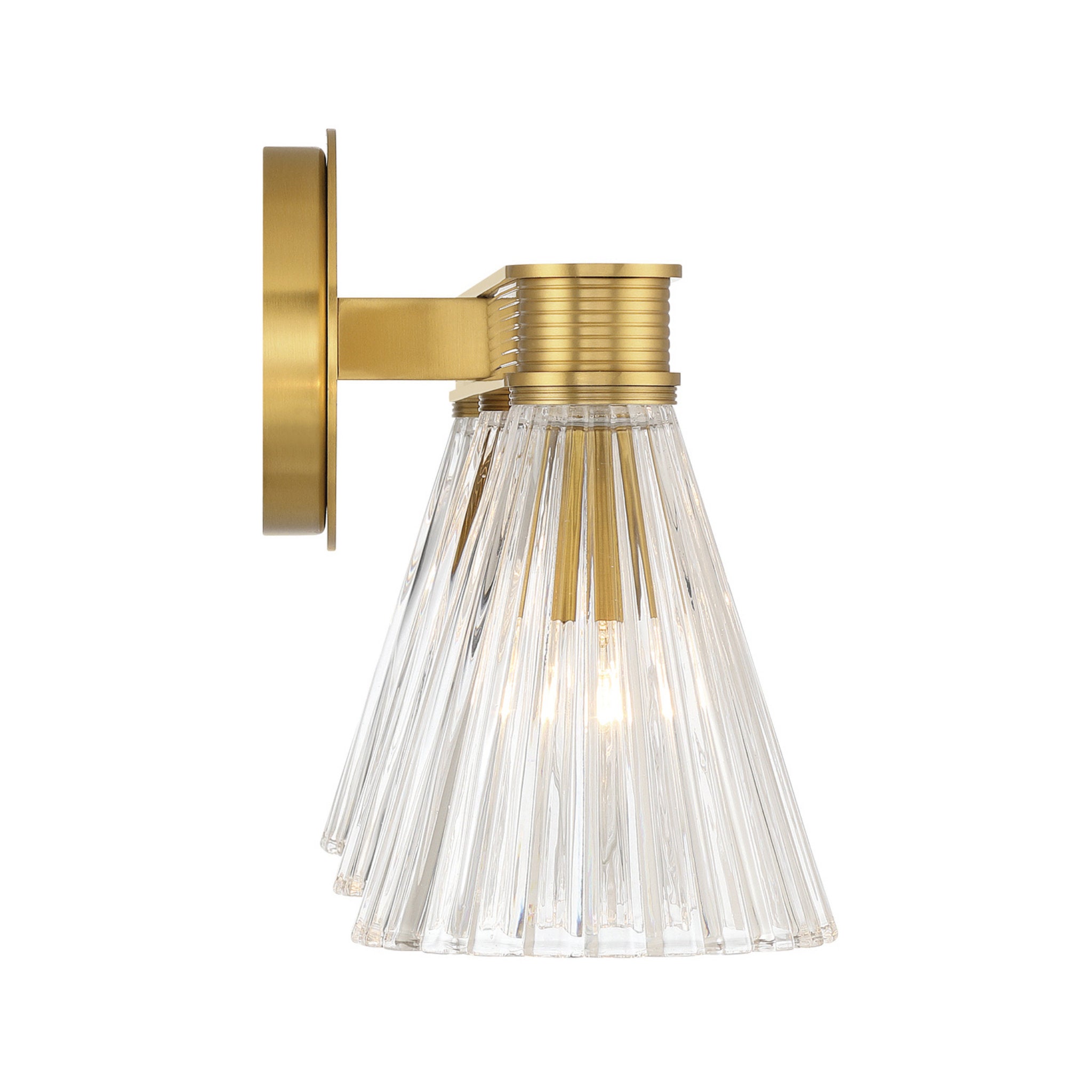 Lotus 23.5'' Luxe Gold Bathroom Vanity Gold 23.5"W x 9.25"H x 6.25"D