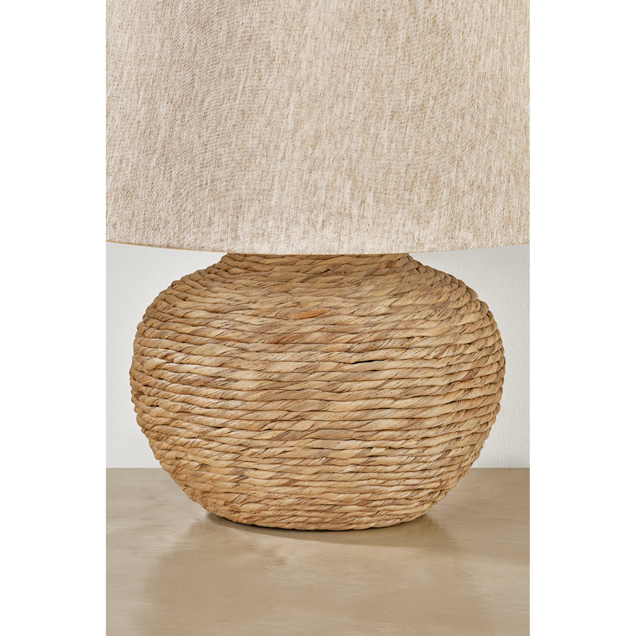 Malik 1-Light Table Lamp in Patina Brass 20W x 21.75H