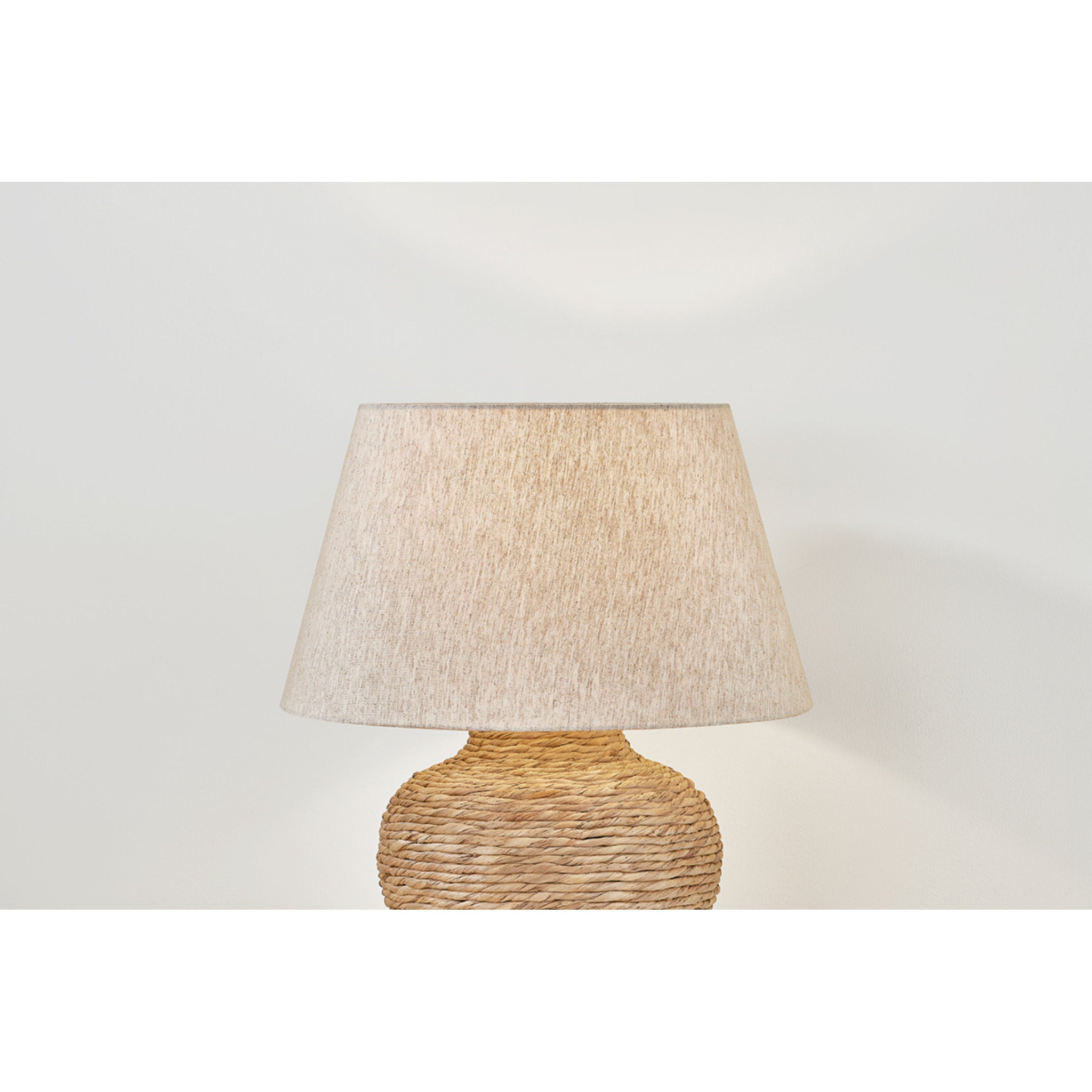 Malik 1-Light Table Lamp in Patina Brass 20W x 21.75H
