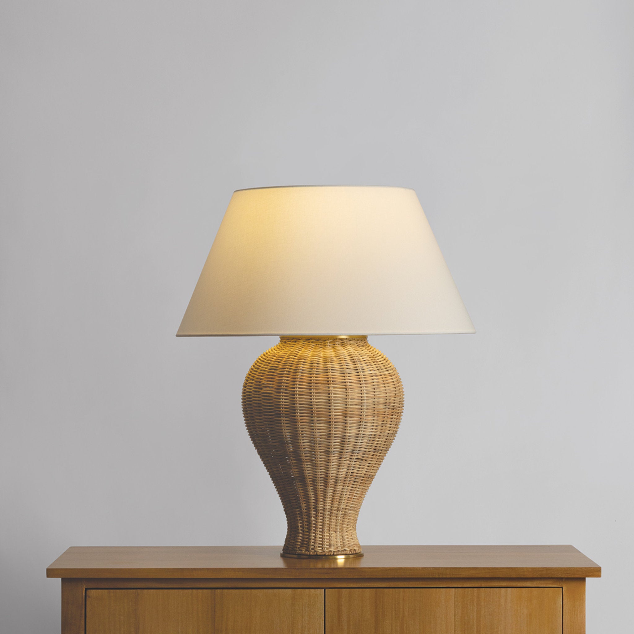 Chatsworth 1-Light Table Lamp in Aged Brass by Mark D. Sikes 24W x 29.5H