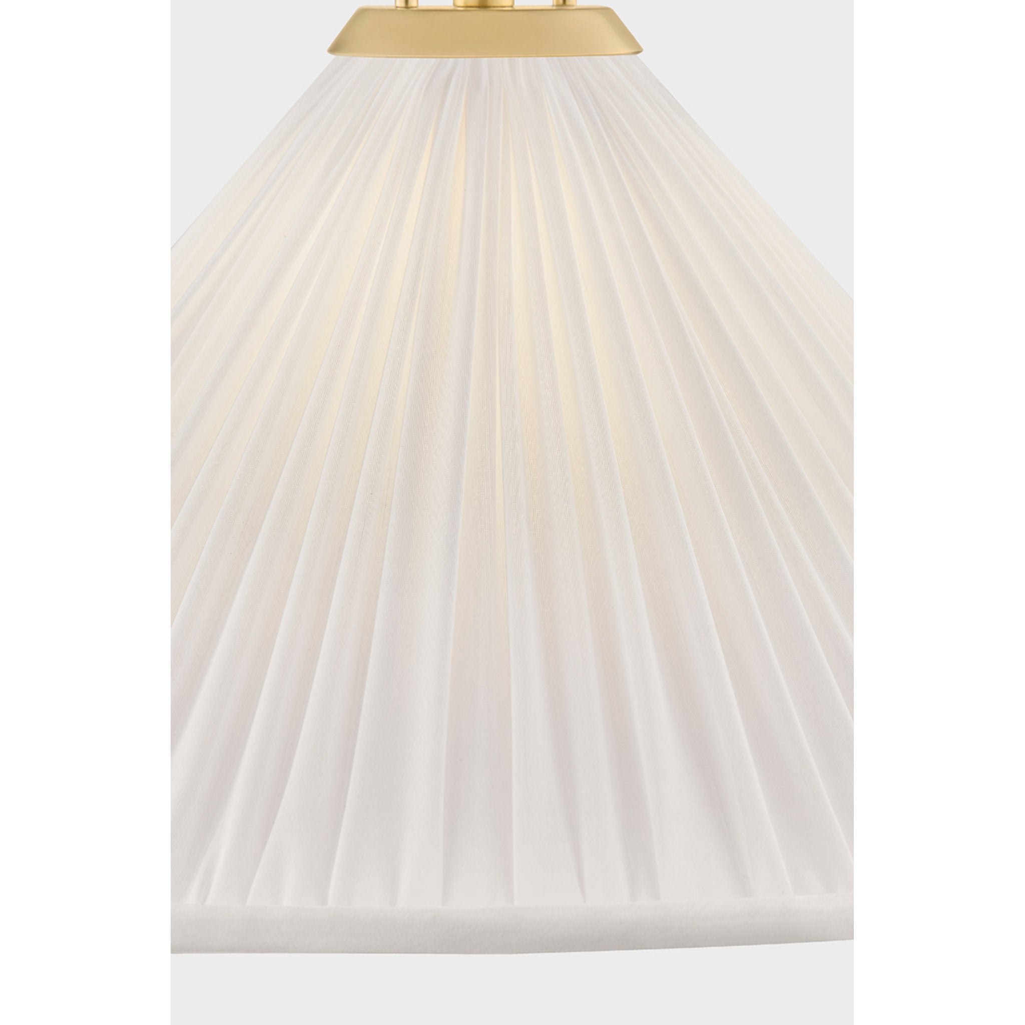 Merida 1-Light Pendant in Aged Brass 16W x 11.5H