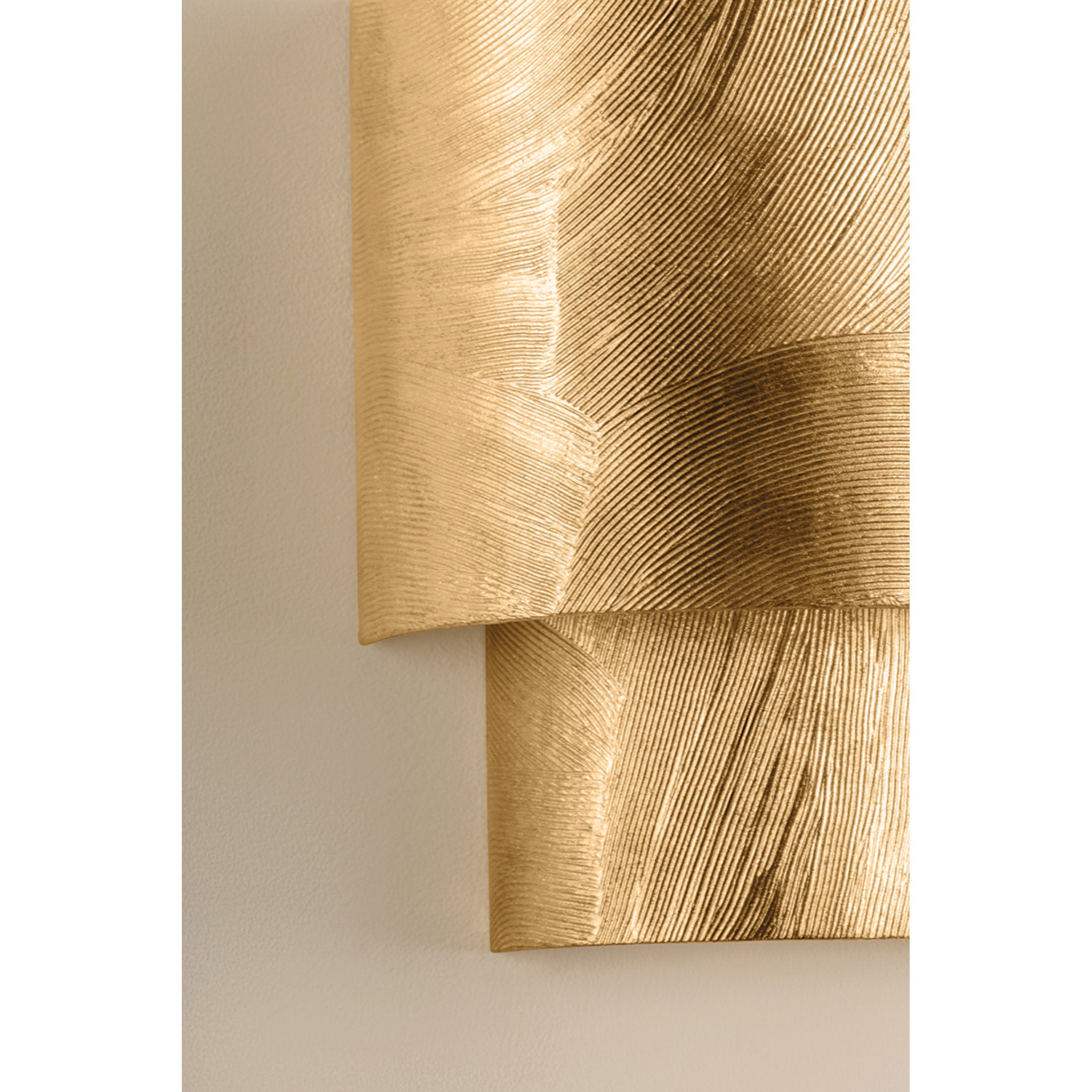 Moray 2-Light Wall Sconce in Vintage Gold Leaf 7.75W x 9.25H