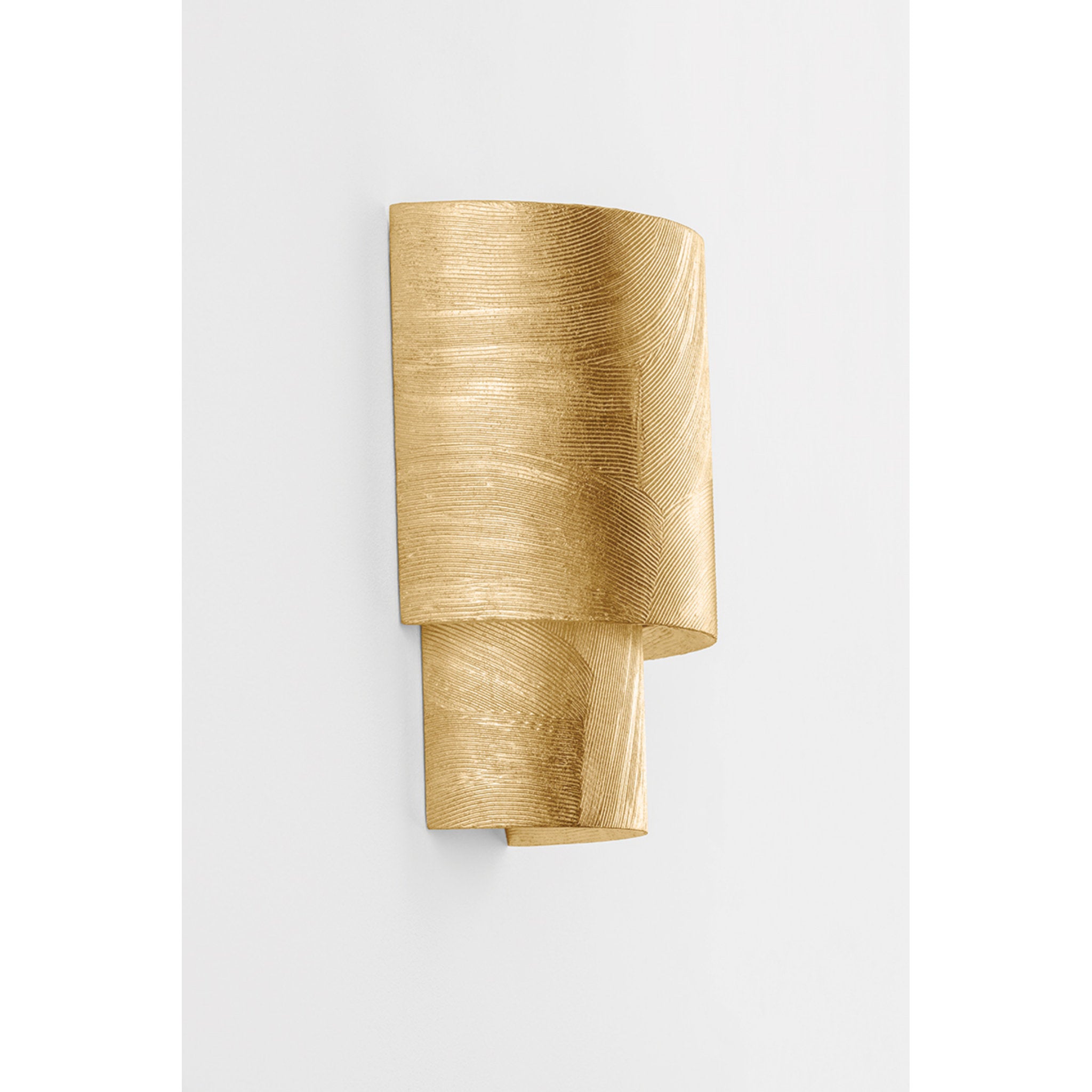 Moray 2-Light Wall Sconce in Vintage Gold Leaf 7.75W x 9.25H